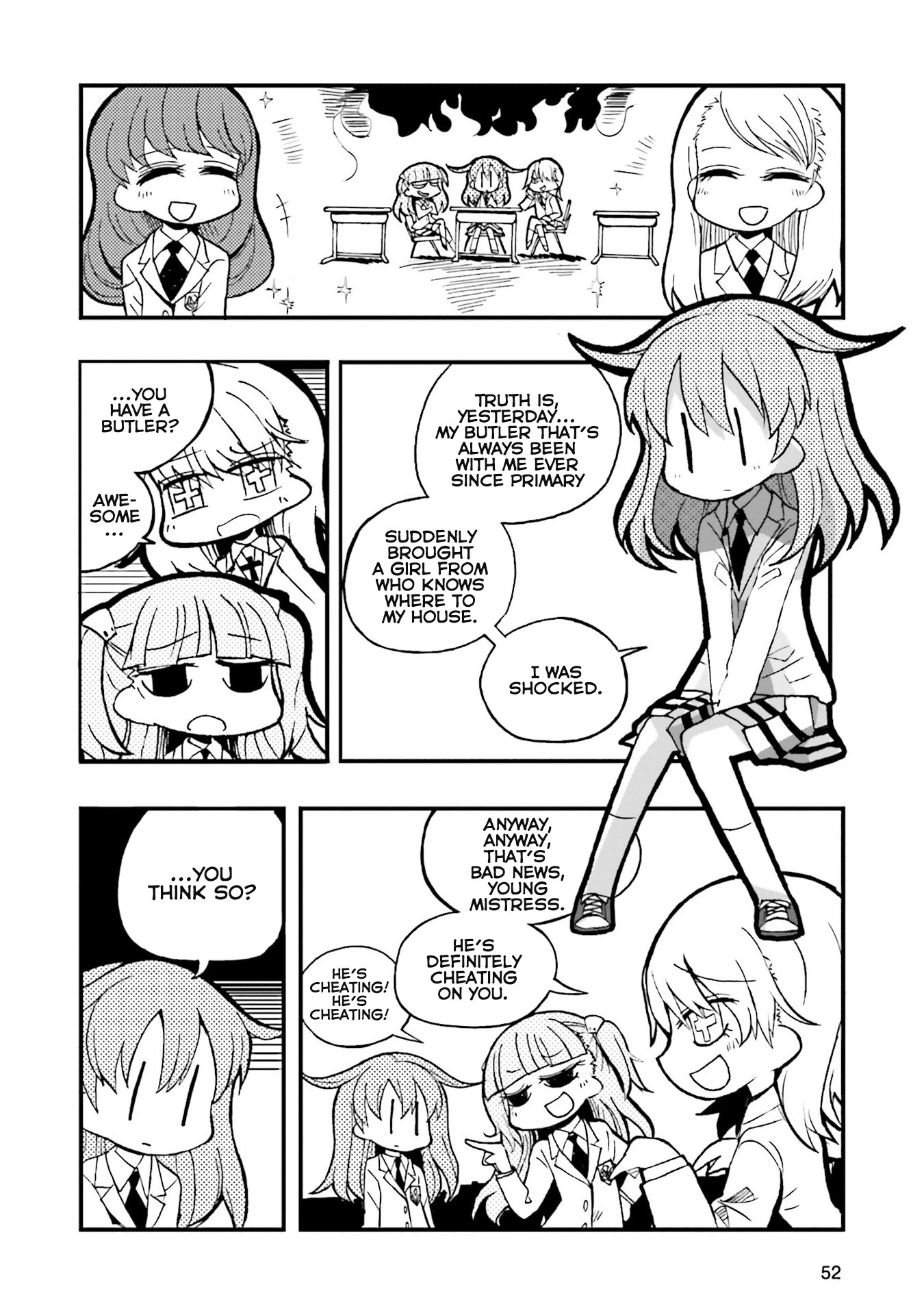 Kraunessa the Black Stagne Chapter 2 page 6 - Chapter 2: Young Mistress Arc, Second Half