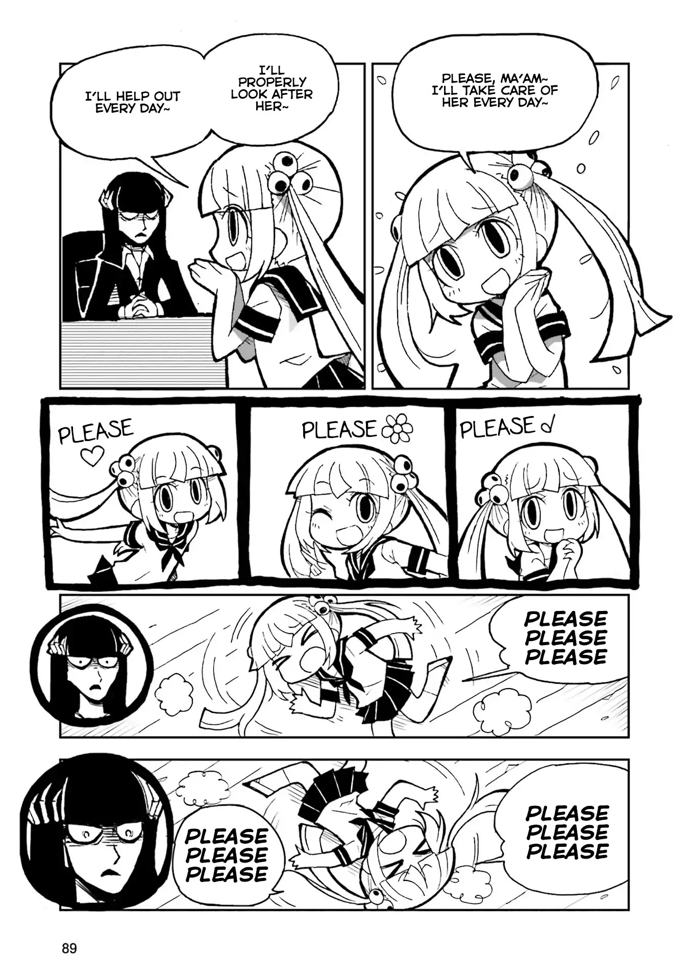 Kraunessa the Black Stagne Chapter 3 page 1 - Chapter 3: Ms. Rimon Arc, First Half