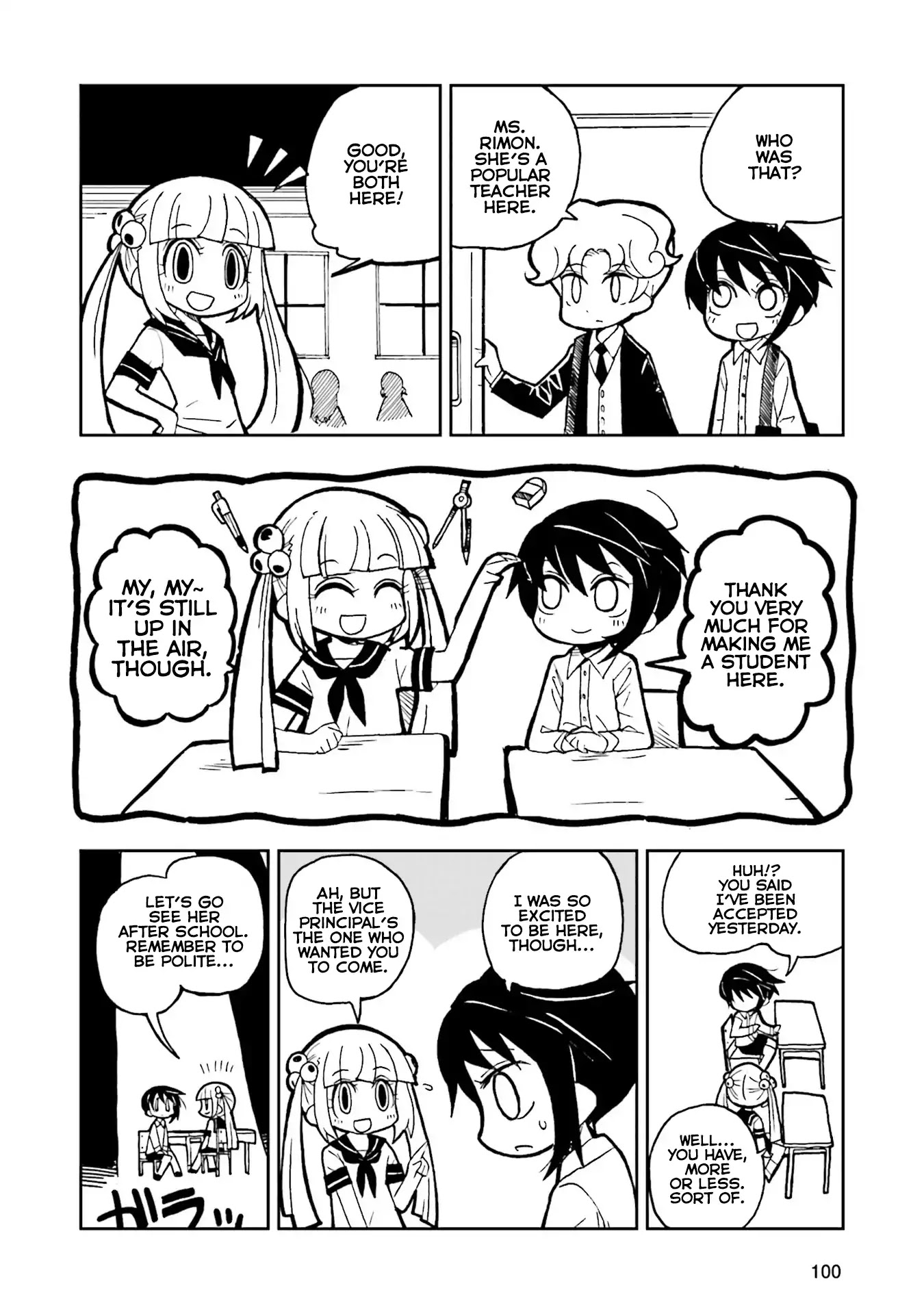 Kraunessa the Black Stagne Chapter 3 page 12 - Chapter 3: Ms. Rimon Arc, First Half