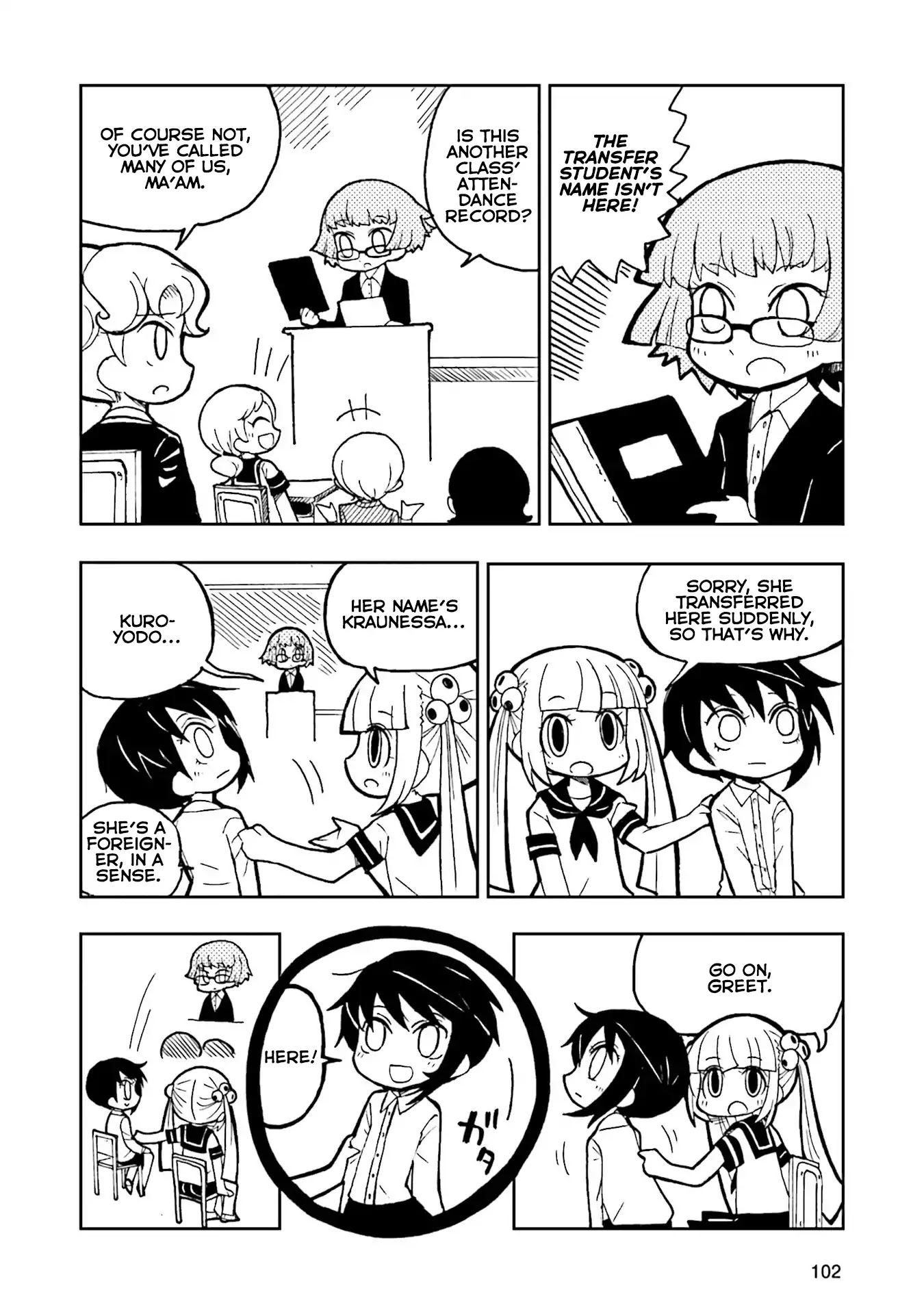 Kraunessa the Black Stagne Chapter 3 page 14 - Chapter 3: Ms. Rimon Arc, First Half