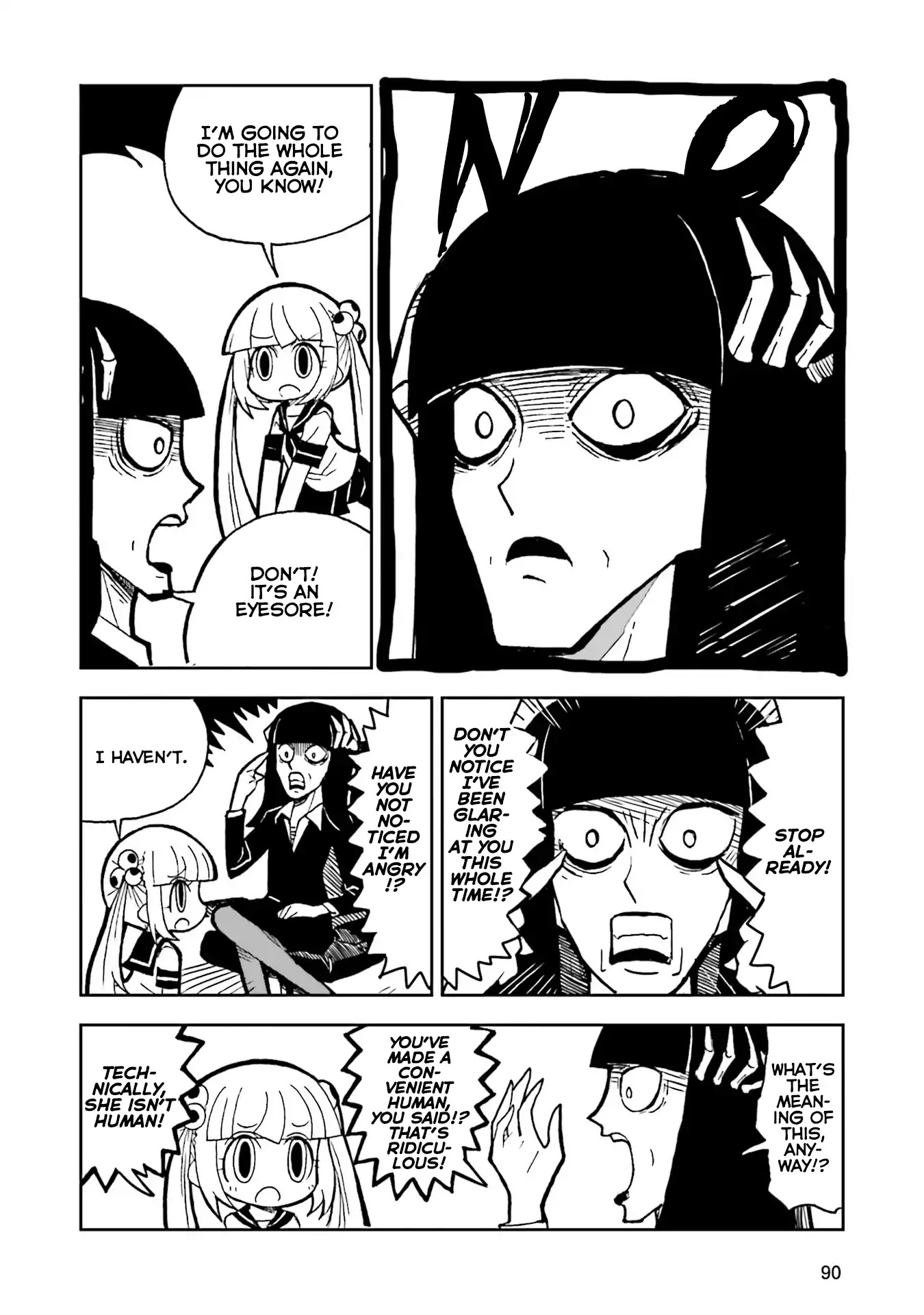 Kraunessa the Black Stagne Chapter 3 page 2 - Chapter 3: Ms. Rimon Arc, First Half
