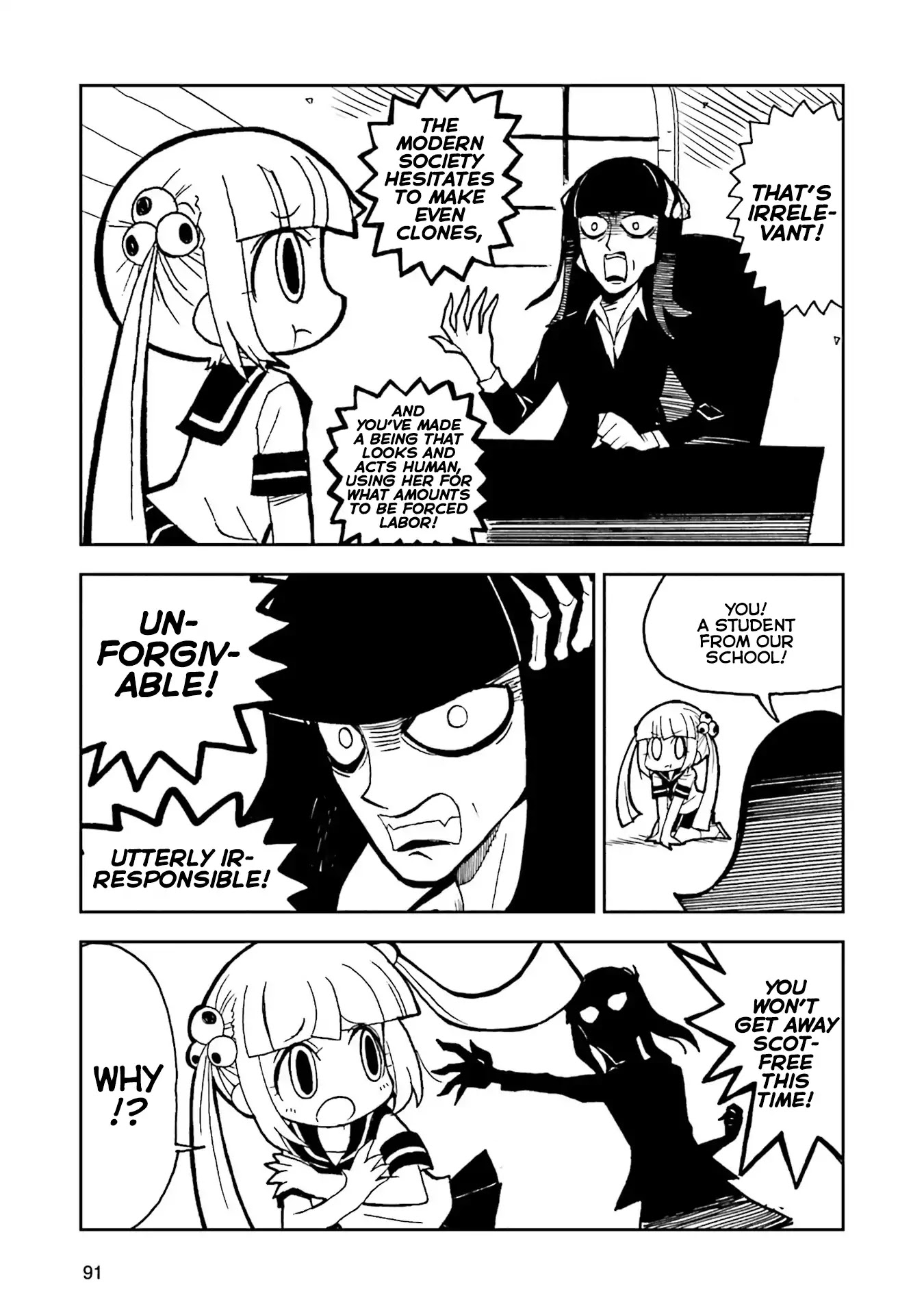 Kraunessa the Black Stagne Chapter 3 page 3 - Chapter 3: Ms. Rimon Arc, First Half