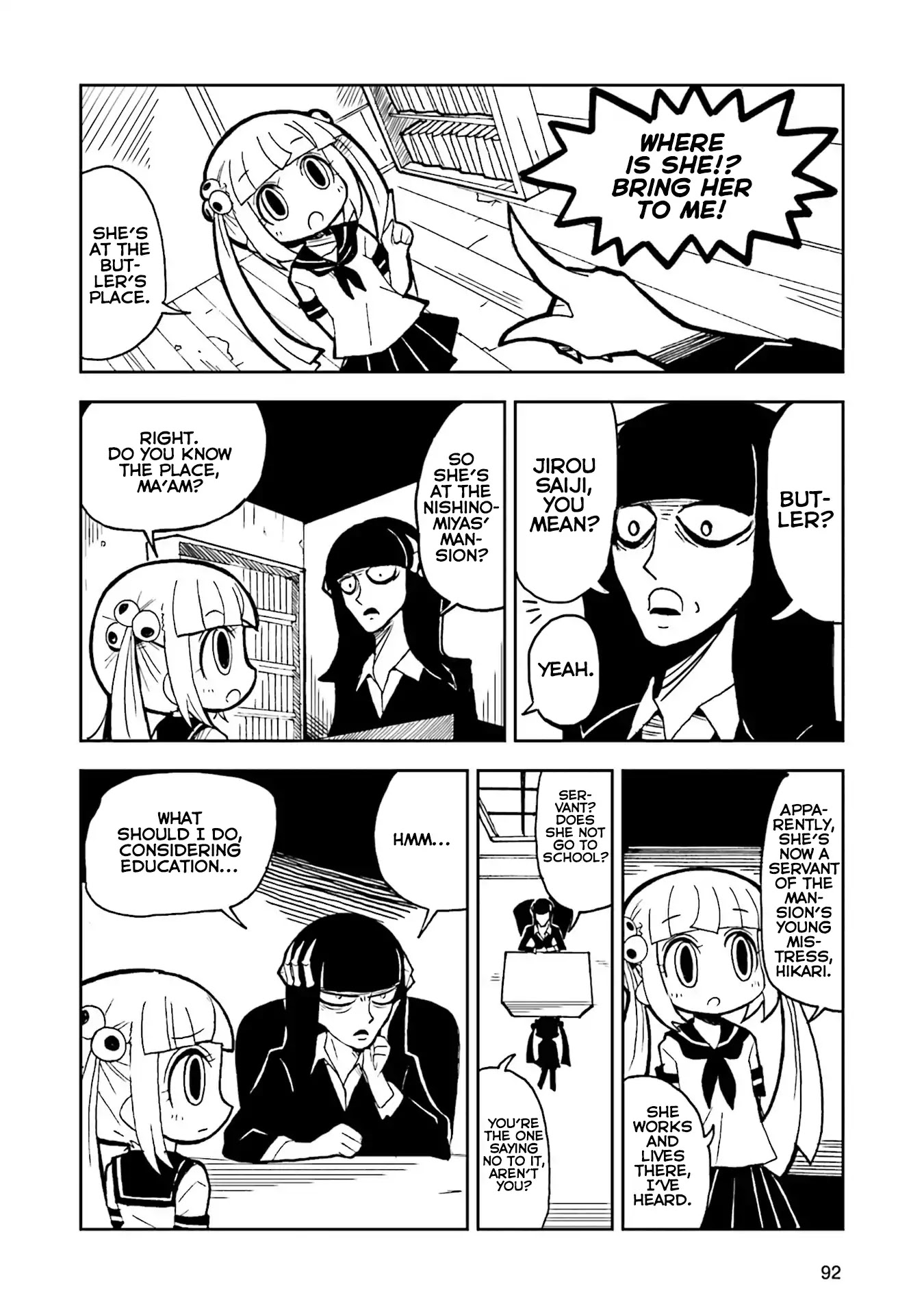 Kraunessa the Black Stagne Chapter 3 page 4 - Chapter 3: Ms. Rimon Arc, First Half