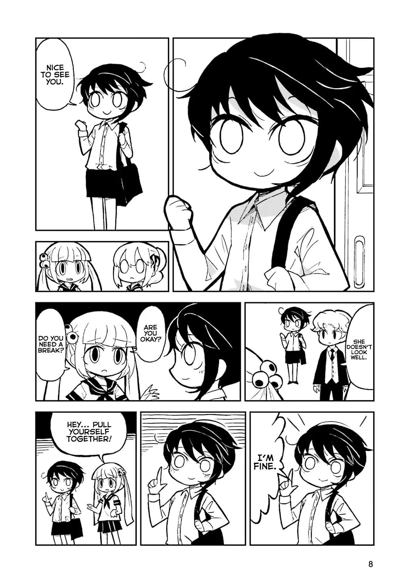 Kraunessa the Black Stagne Chapter 5 page 10 - Chapter 5: Mito Kusahara Arc, First Half