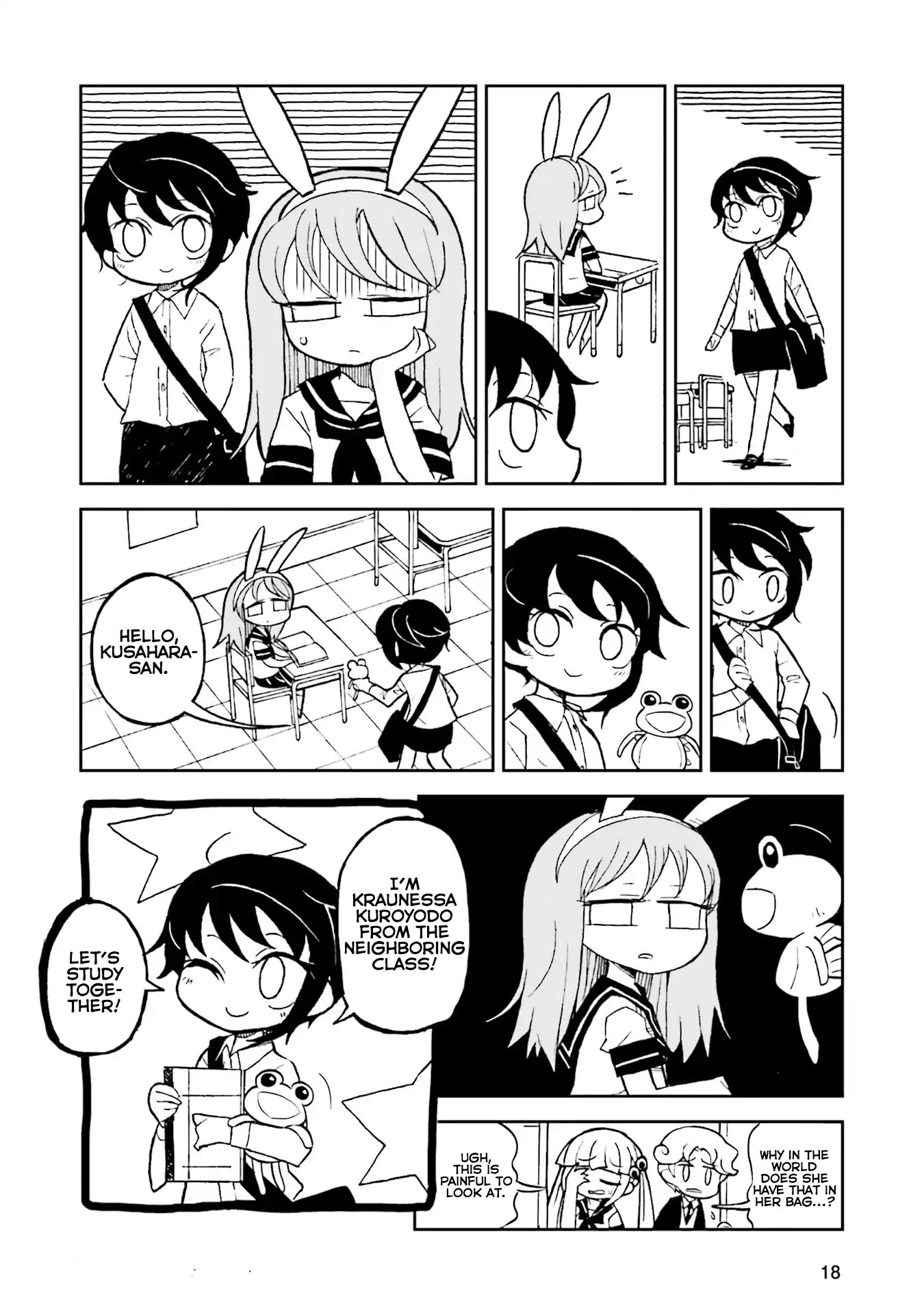 Kraunessa the Black Stagne Chapter 5 page 20 - Chapter 5: Mito Kusahara Arc, First Half