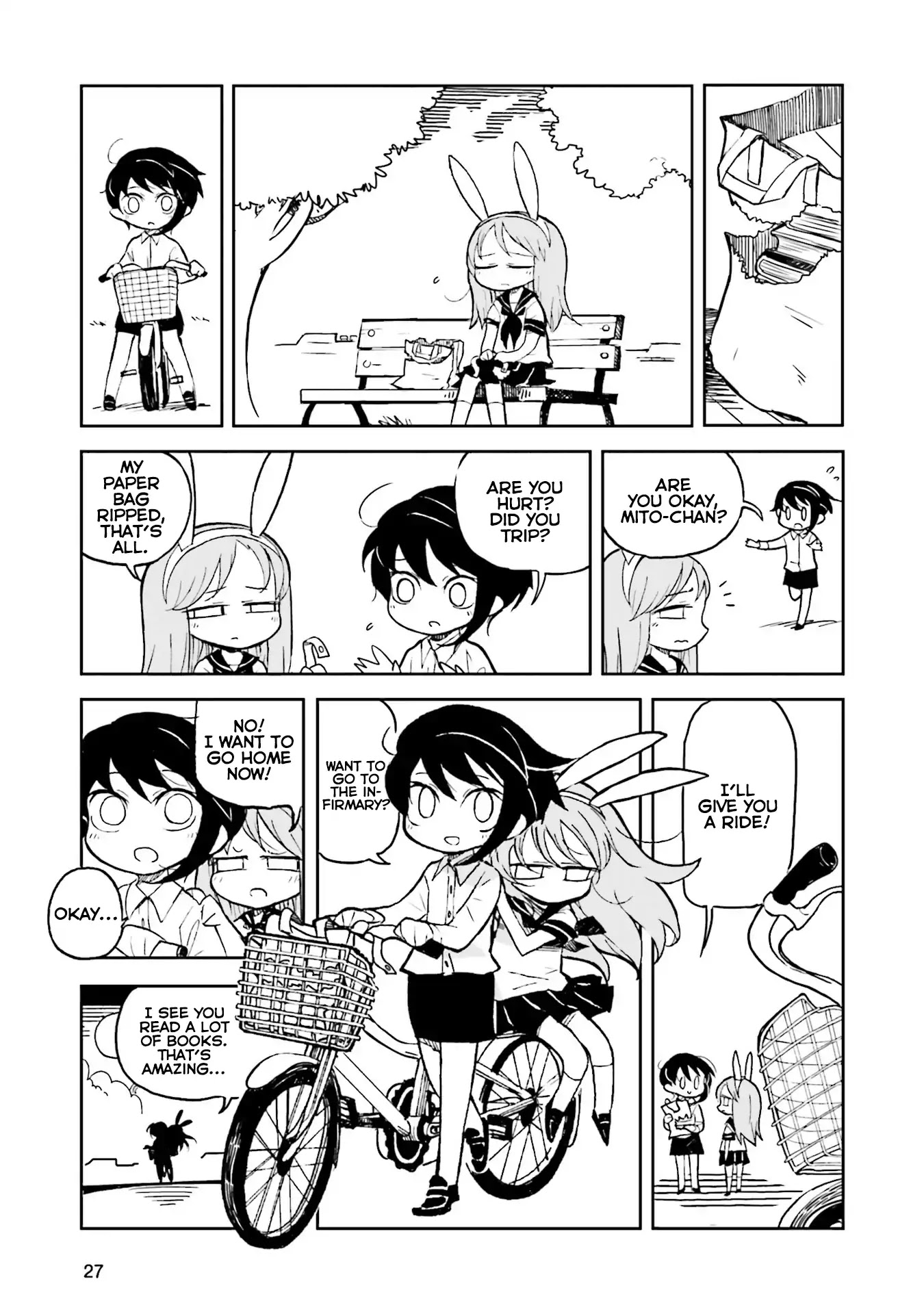 Kraunessa the Black Stagne Chapter 5 page 29 - Chapter 5: Mito Kusahara Arc, First Half
