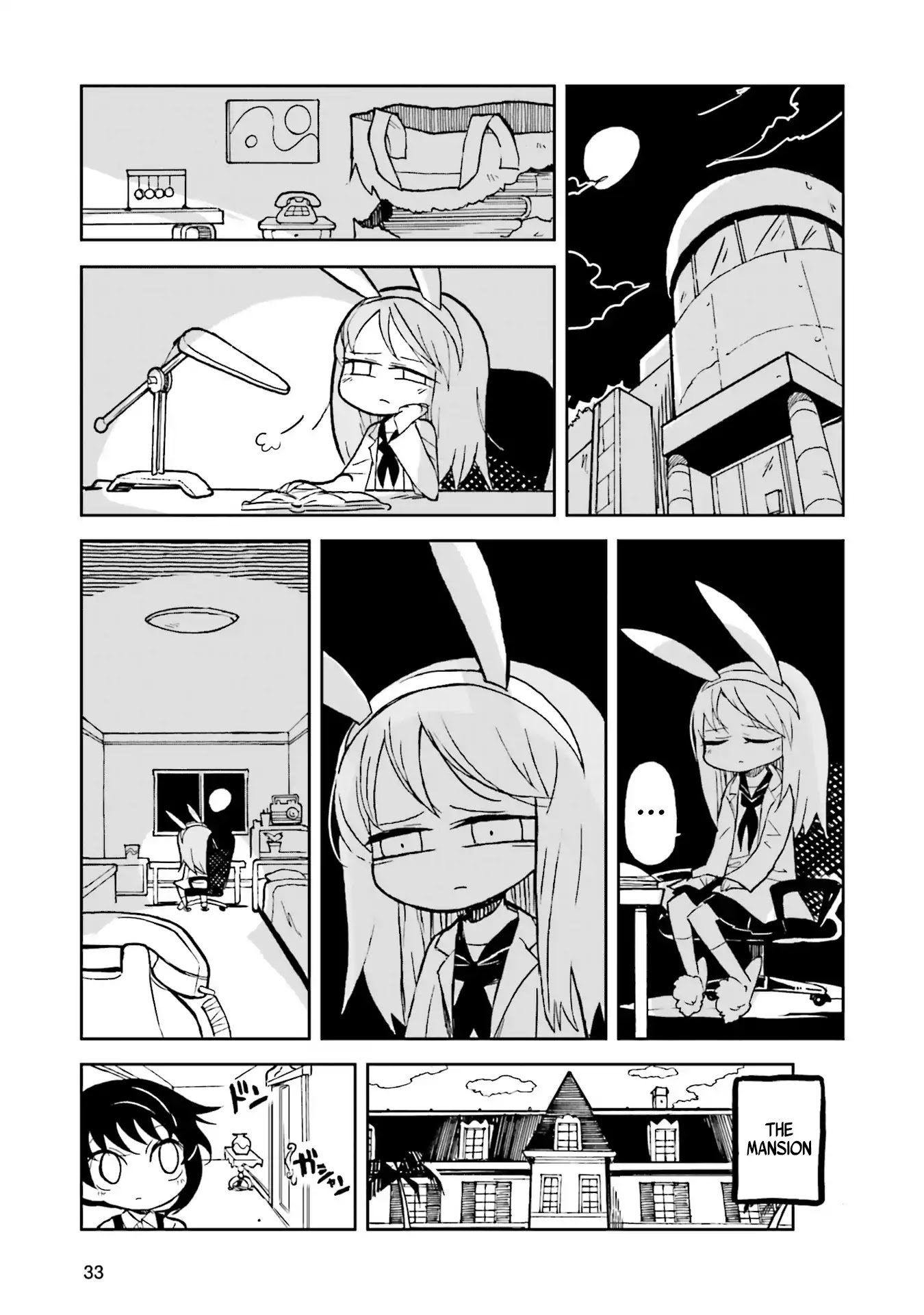 Kraunessa the Black Stagne Chapter 5 page 35 - Chapter 5: Mito Kusahara Arc, First Half