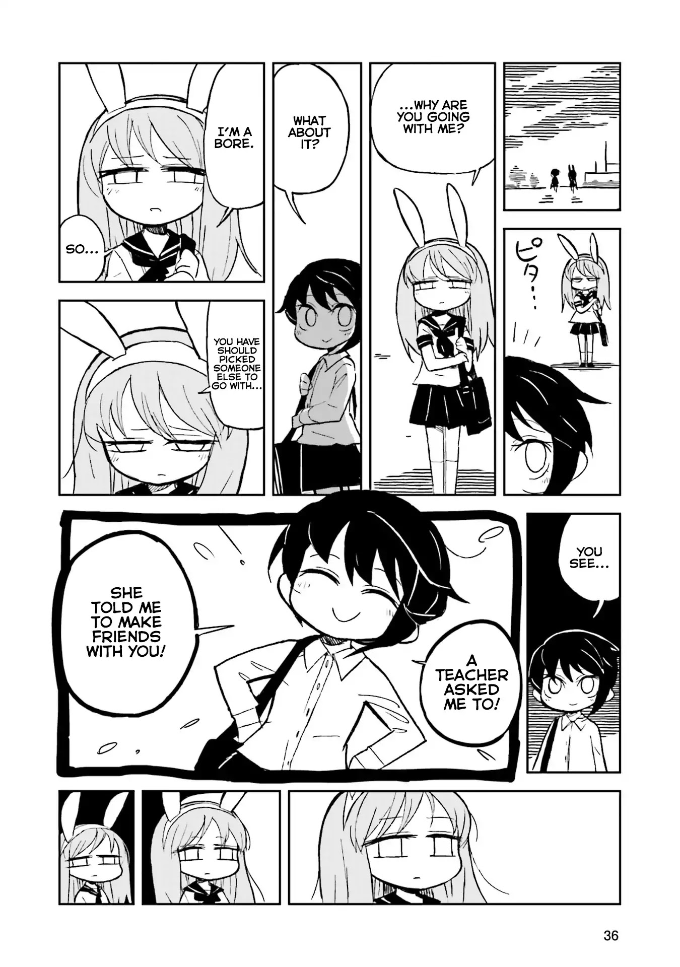 Kraunessa the Black Stagne Chapter 5 page 38 - Chapter 5: Mito Kusahara Arc, First Half