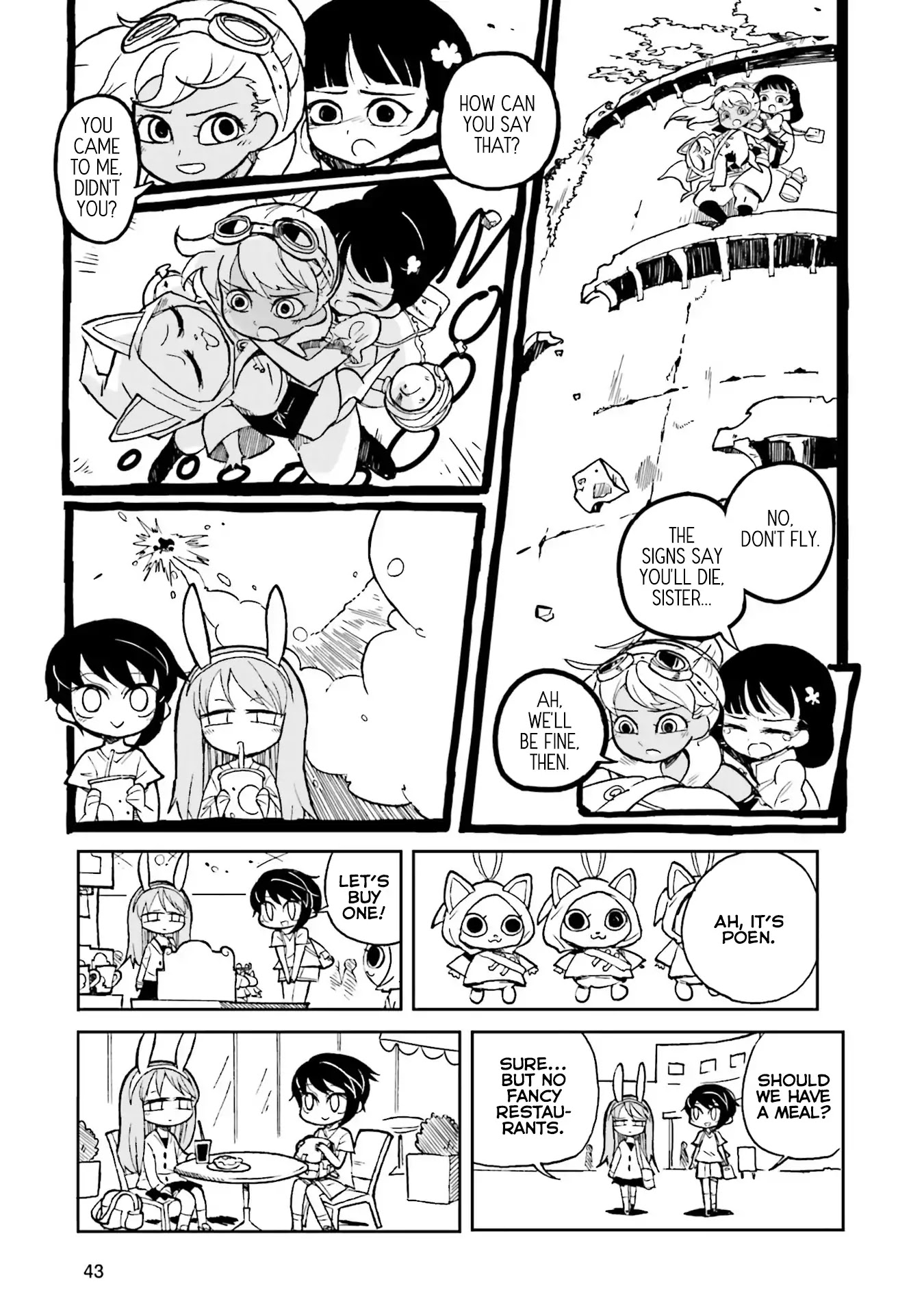 Kraunessa the Black Stagne Chapter 5 page 45 - Chapter 5: Mito Kusahara Arc, First Half