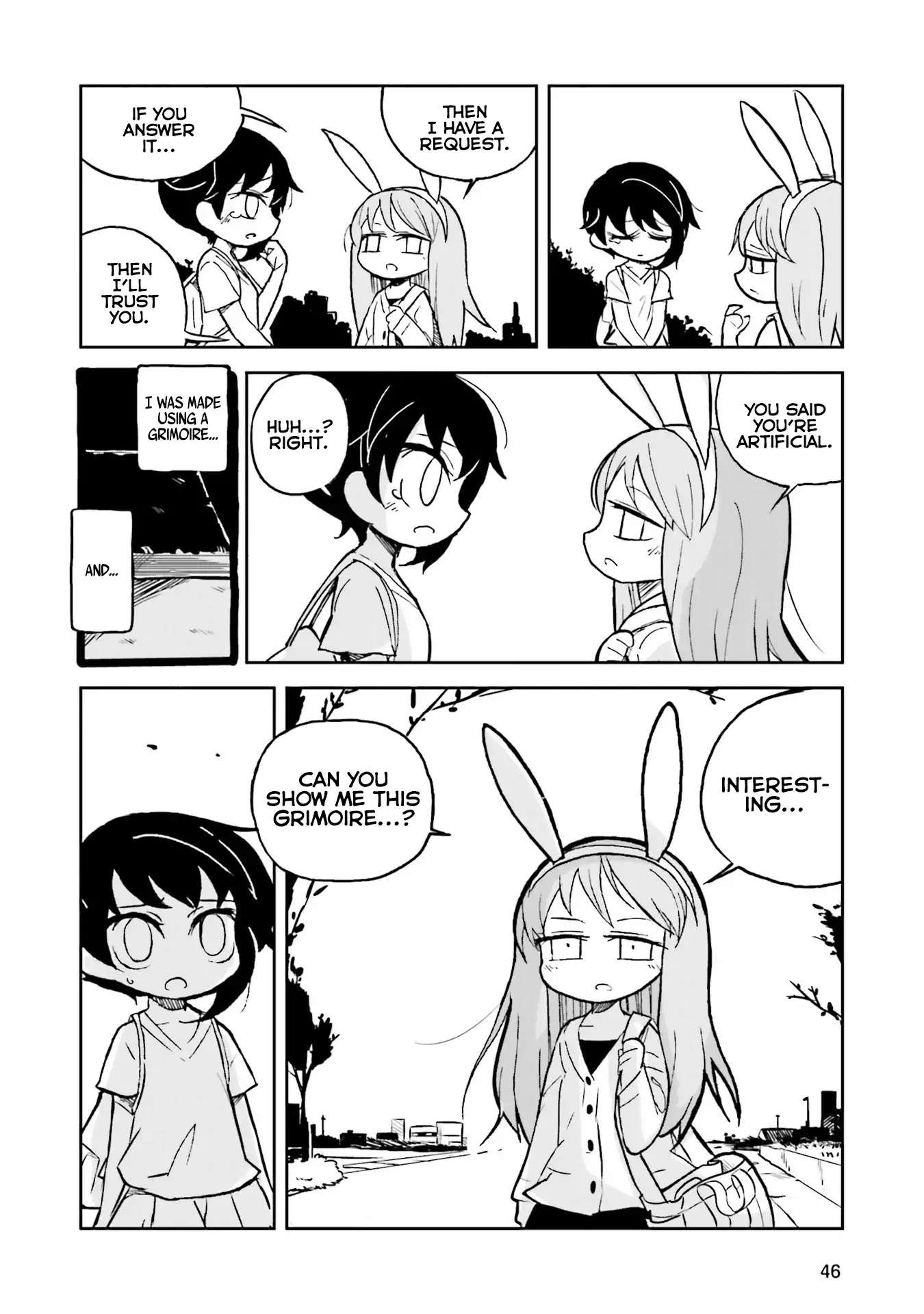 Kraunessa the Black Stagne Chapter 5 page 48 - Chapter 5: Mito Kusahara Arc, First Half