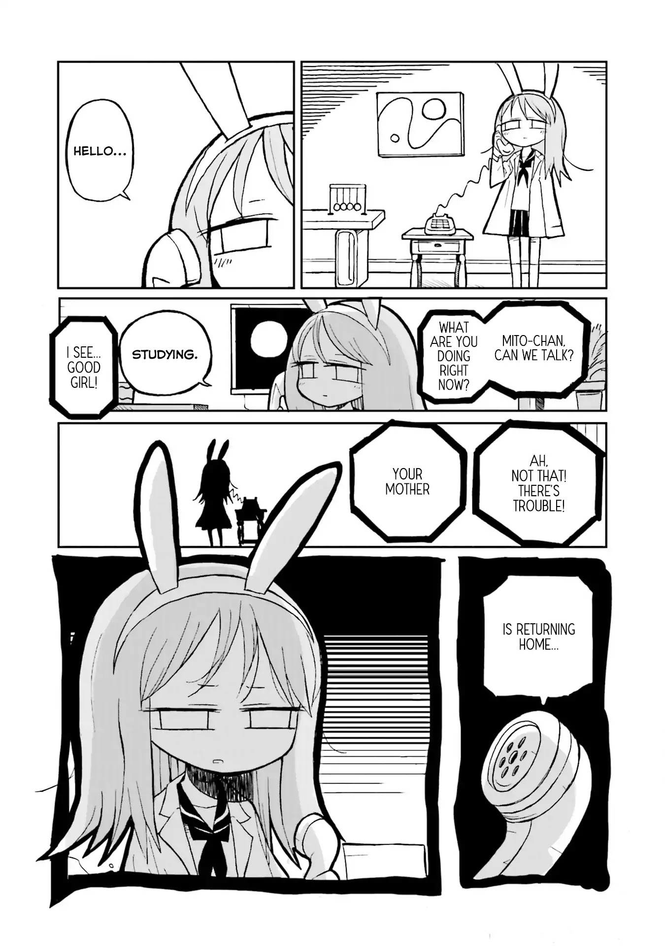 Kraunessa the Black Stagne Chapter 5 page 8 - Chapter 5: Mito Kusahara Arc, First Half