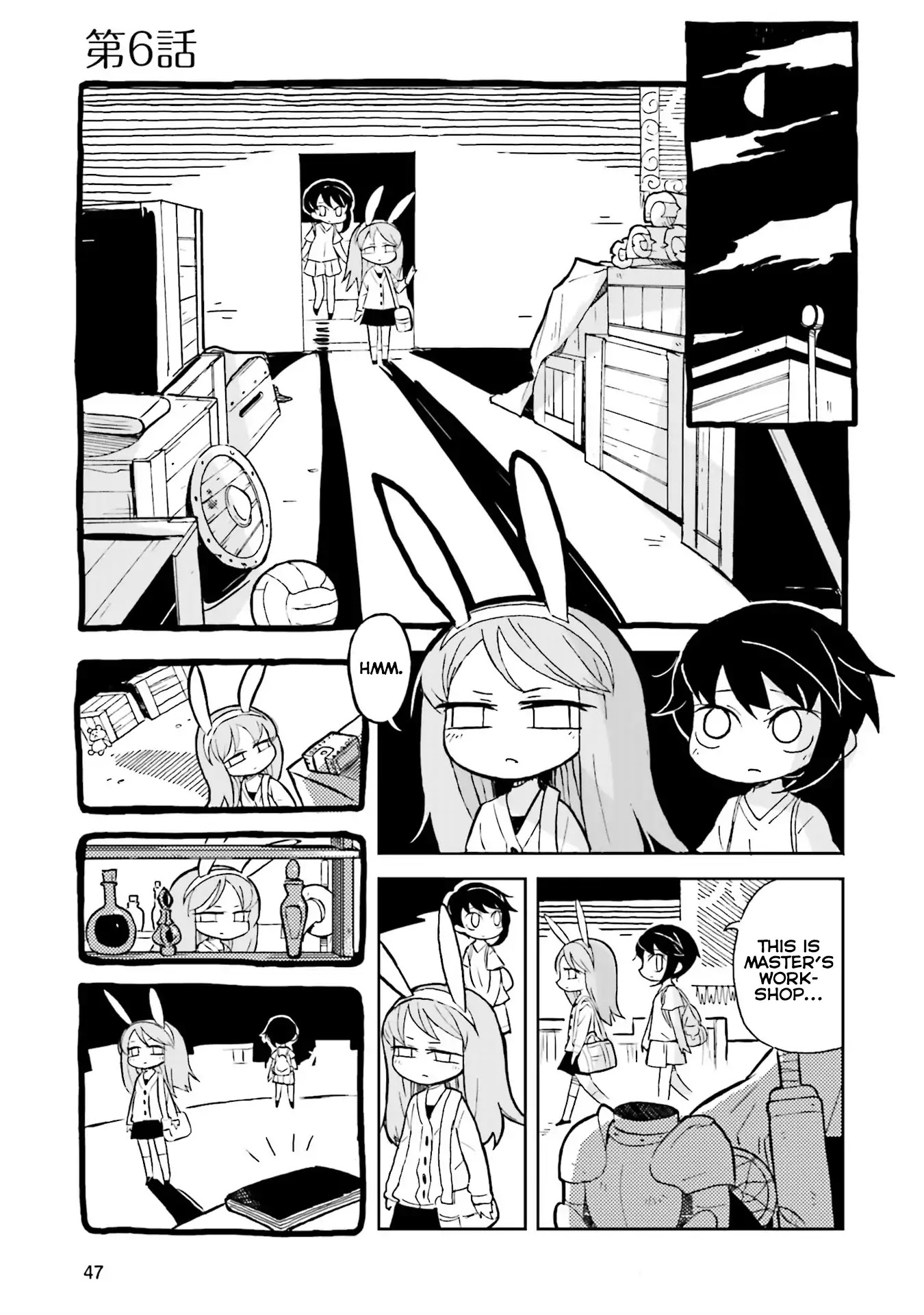 Kraunessa the Black Stagne Chapter 6 page 1 - Chapter 6: Mito Kusahara Arc, Second Half
