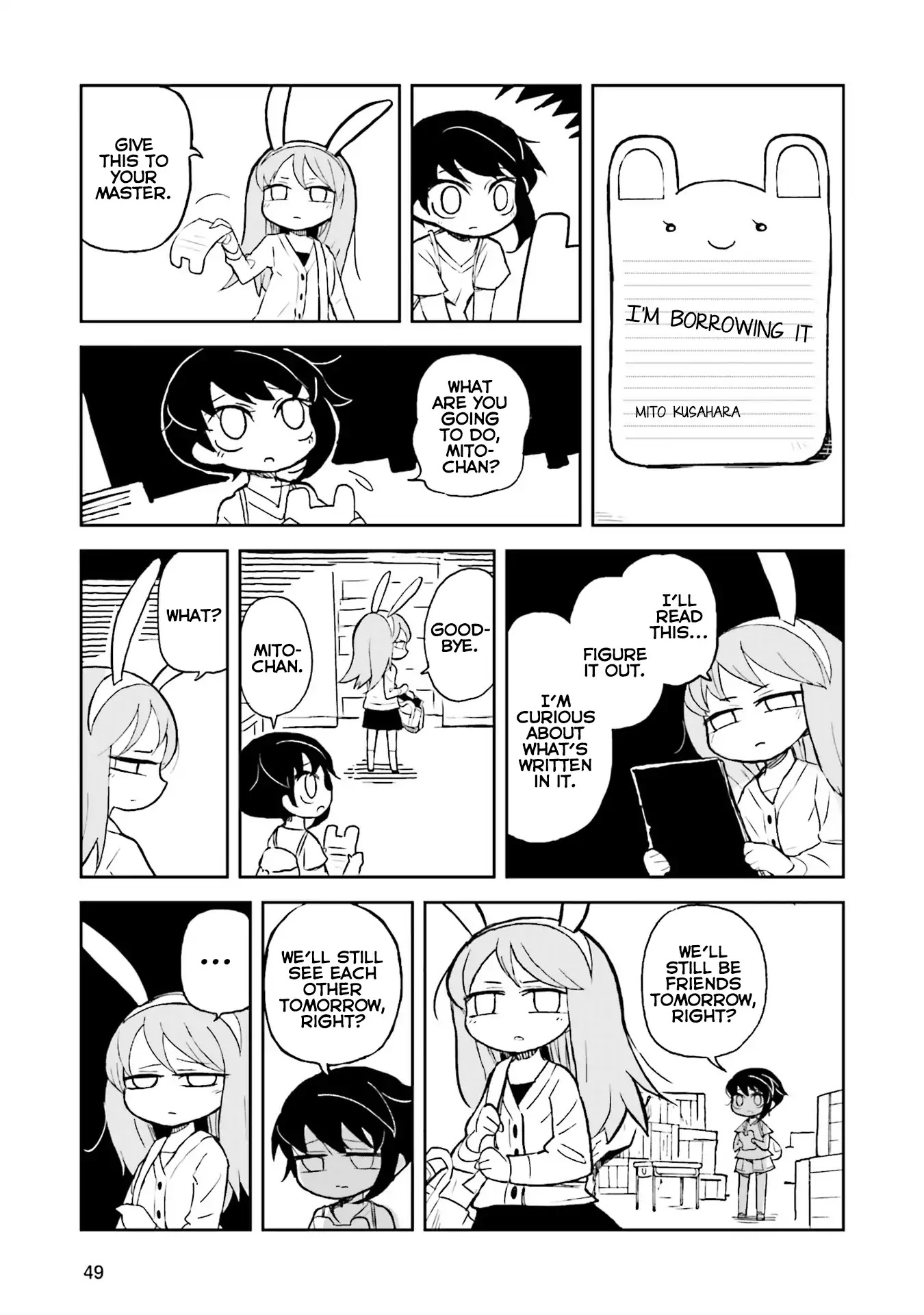Kraunessa the Black Stagne Chapter 6 page 3 - Chapter 6: Mito Kusahara Arc, Second Half