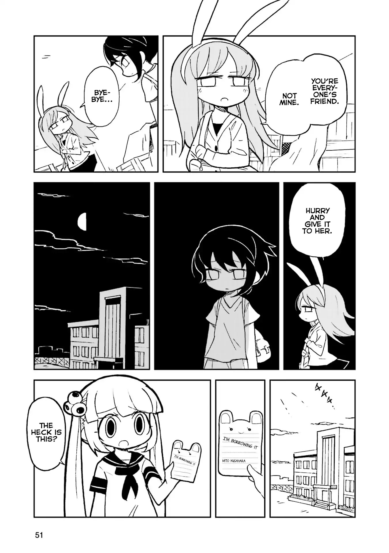 Kraunessa the Black Stagne Chapter 6 page 5 - Chapter 6: Mito Kusahara Arc, Second Half