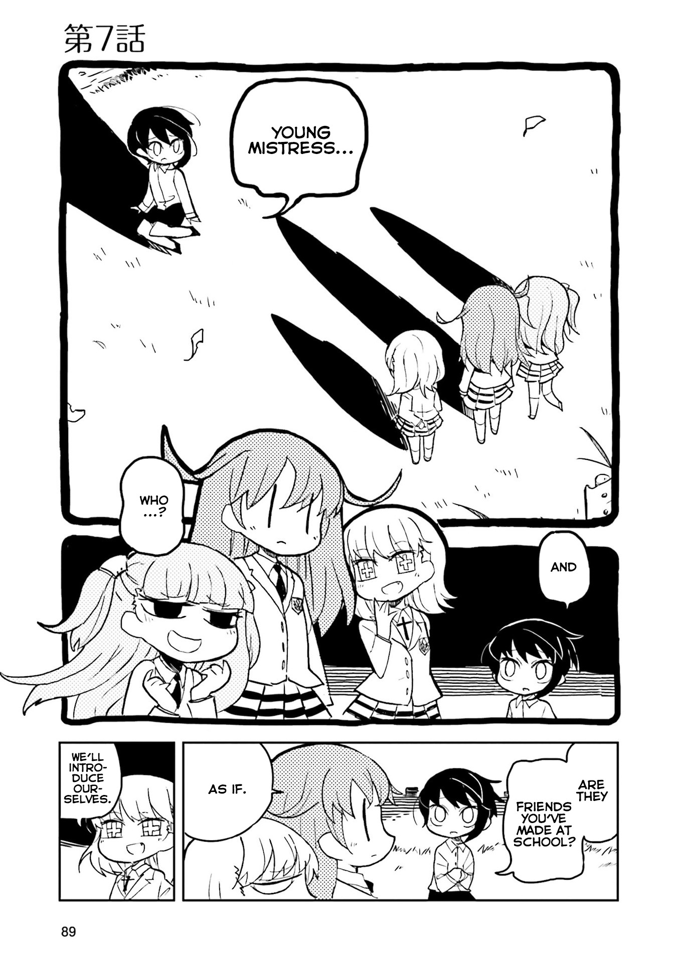 Kraunessa the Black Stagne Chapter 7 page 1 - Chapter 7: Gomorrah & Namekuji Arc, First Half