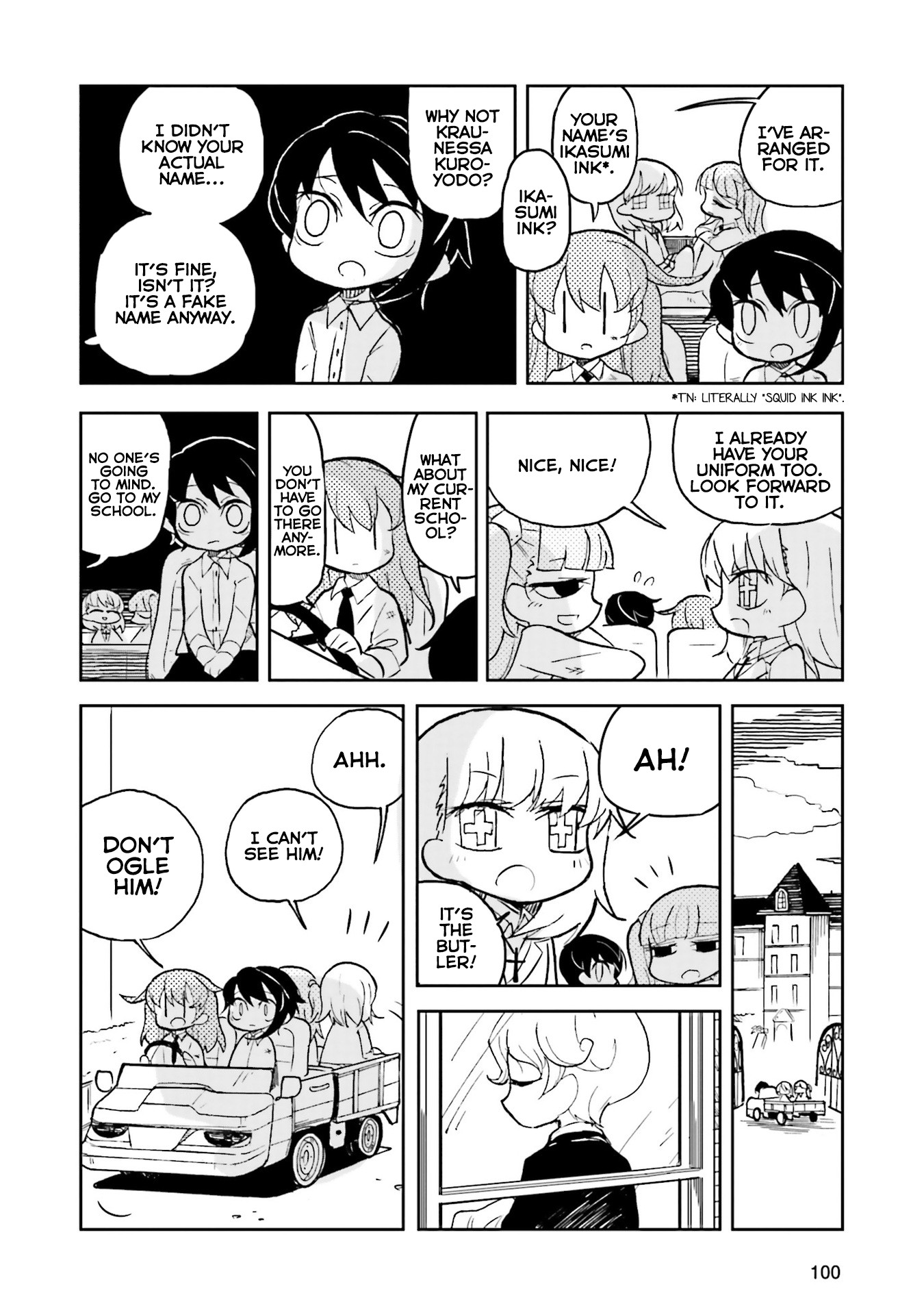 Kraunessa the Black Stagne Chapter 7 page 12 - Chapter 7: Gomorrah & Namekuji Arc, First Half