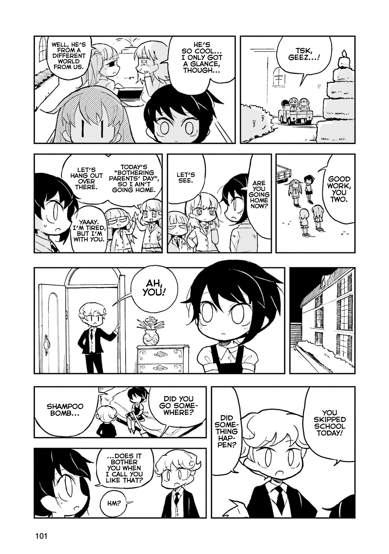 Kraunessa the Black Stagne Chapter 7 page 13 - Chapter 7: Gomorrah & Namekuji Arc, First Half