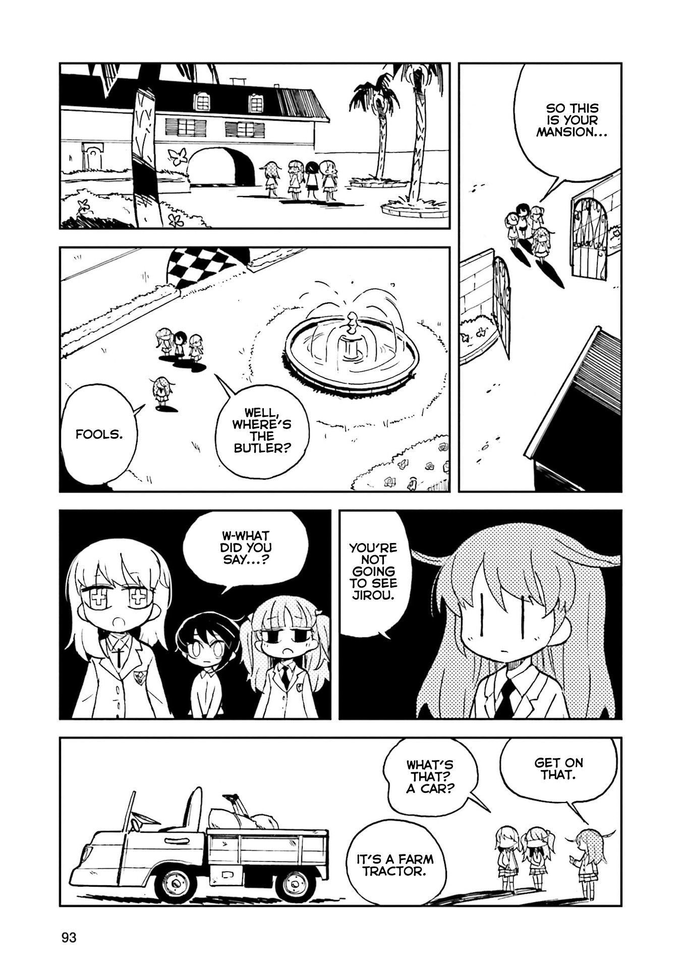 Kraunessa the Black Stagne Chapter 7 page 5 - Chapter 7: Gomorrah & Namekuji Arc, First Half