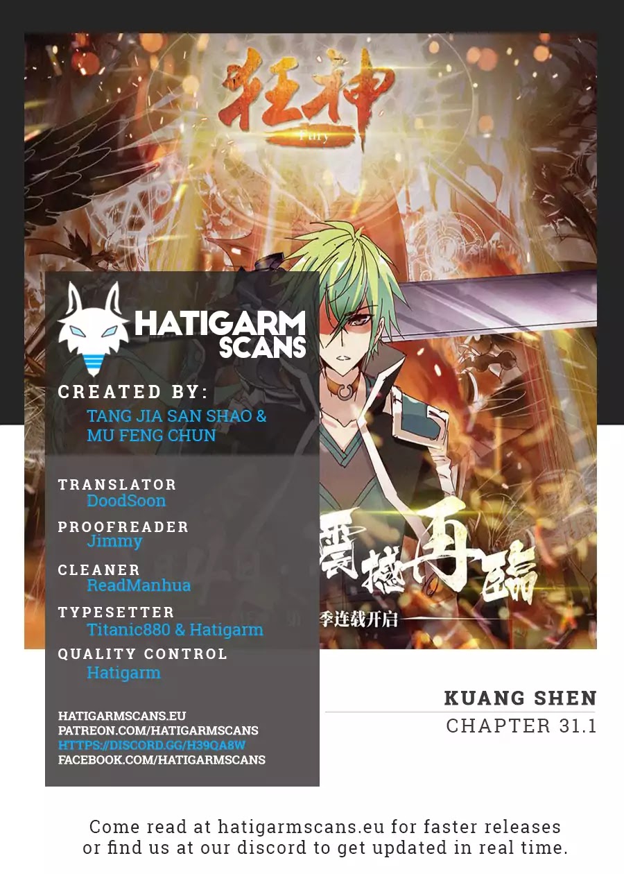 Kuang Shen Chapter 31.1 page 1 - Chapter 31.1