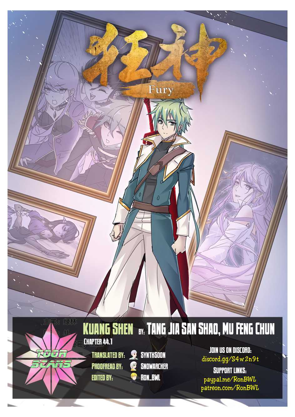 Kuang Shen Chapter 44.1 page 1 - Chapter 44.1