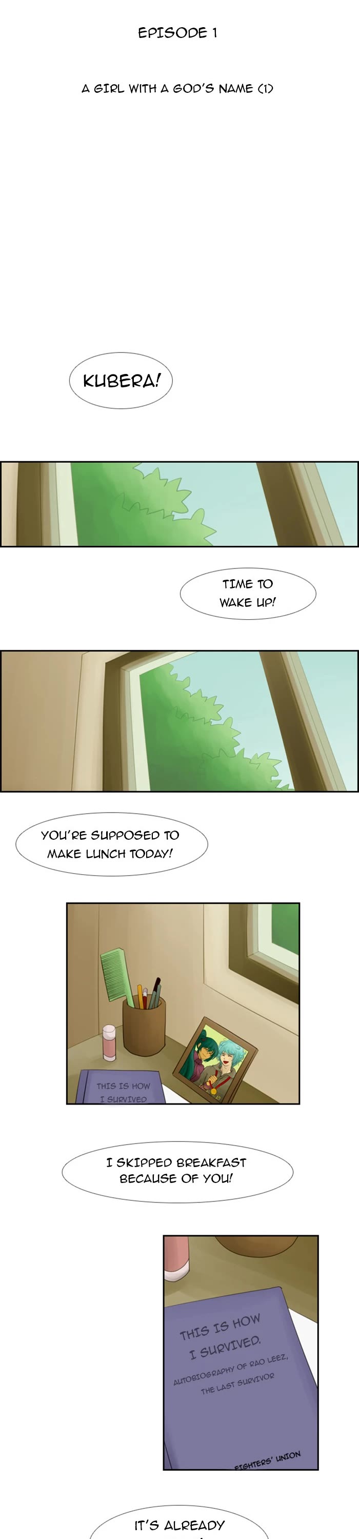 Kubera Chapter 1 page 2 - Chapter 1: Ep. 1 - A Girl With a God's Name (1)