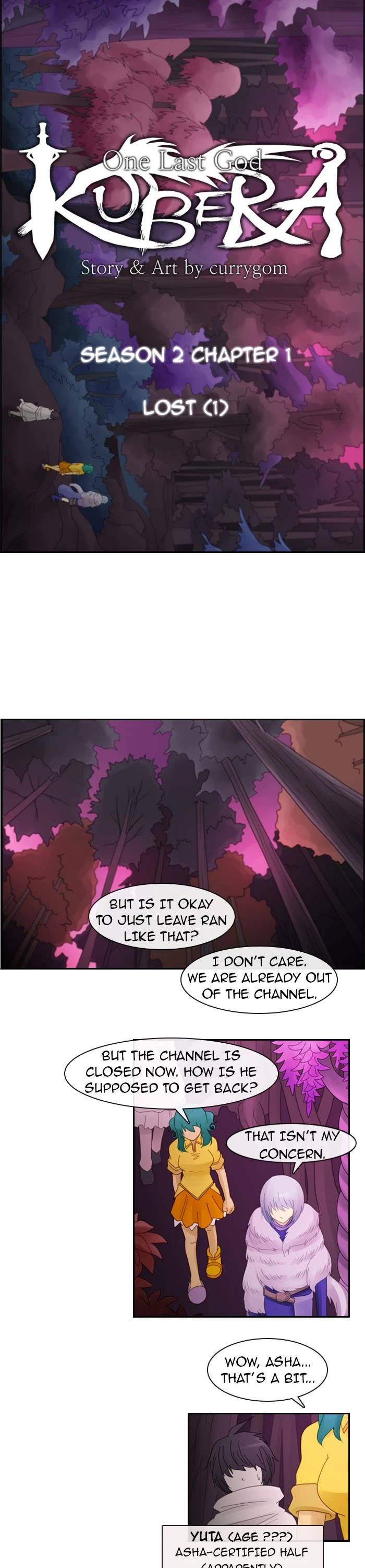 Kubera Chapter 102 page 2 - Chapter 102: [Season 2] Ep. 1 - Lost (1)