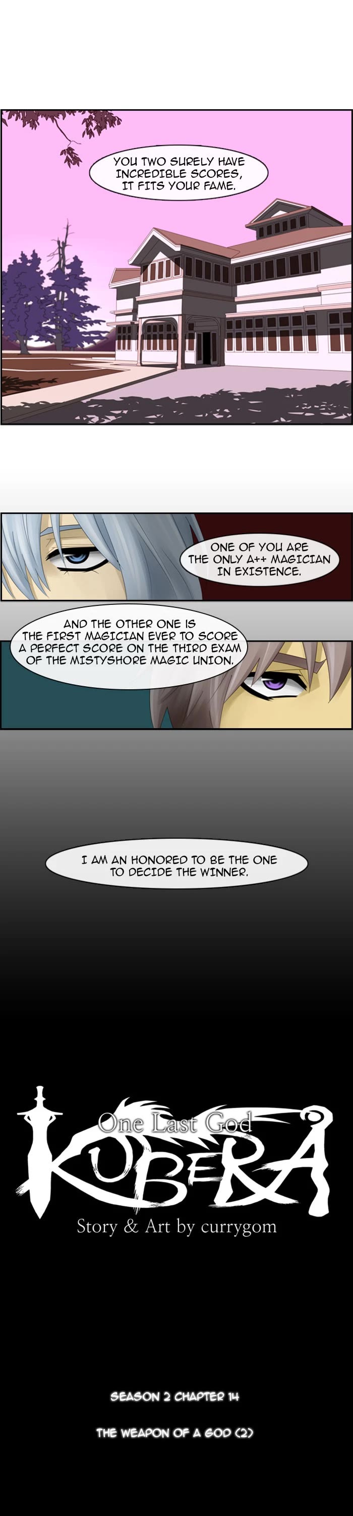 Kubera Chapter 115 page 1 - Chapter 115: [Season 2] Ep. 14 - THE WEAPON OF A GOD (2)
