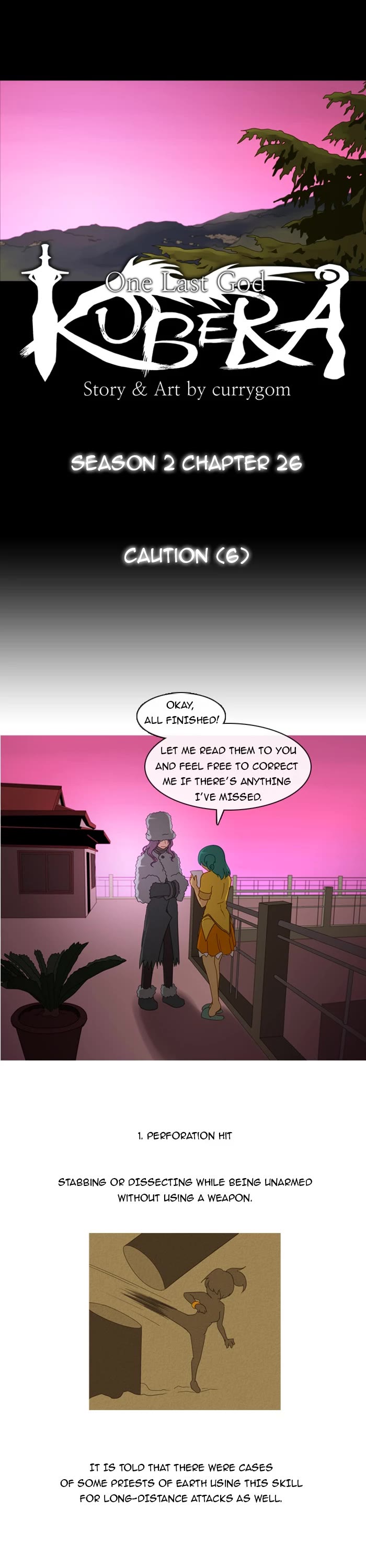 Kubera Chapter 127 page 1 - Chapter 127: [Season 2] Ep. 26 - CAUTION (6)