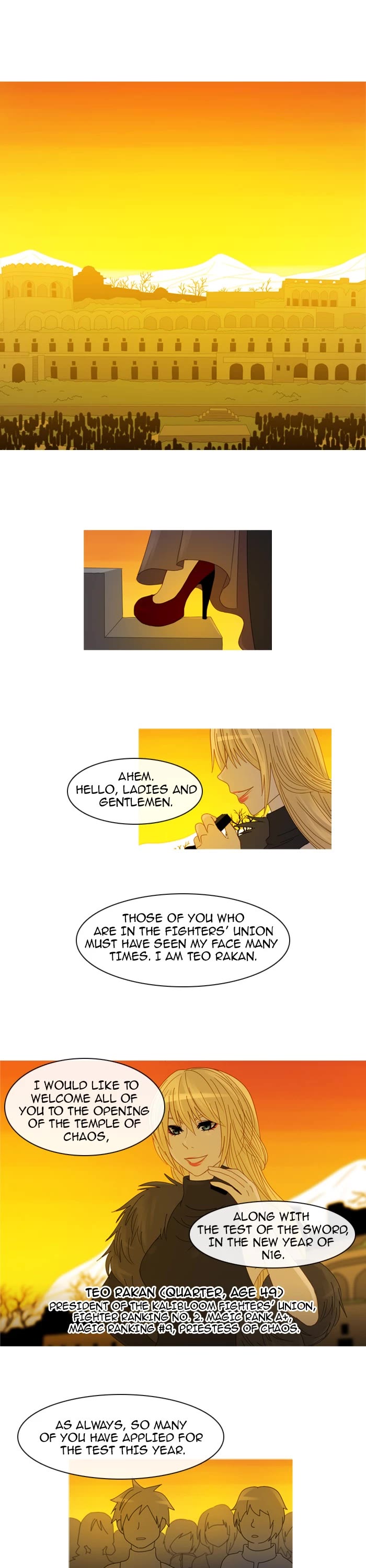 Kubera Chapter 136 page 1 - Chapter 136: [Season 2] Ep. 35 - The Test of the Sword(2)