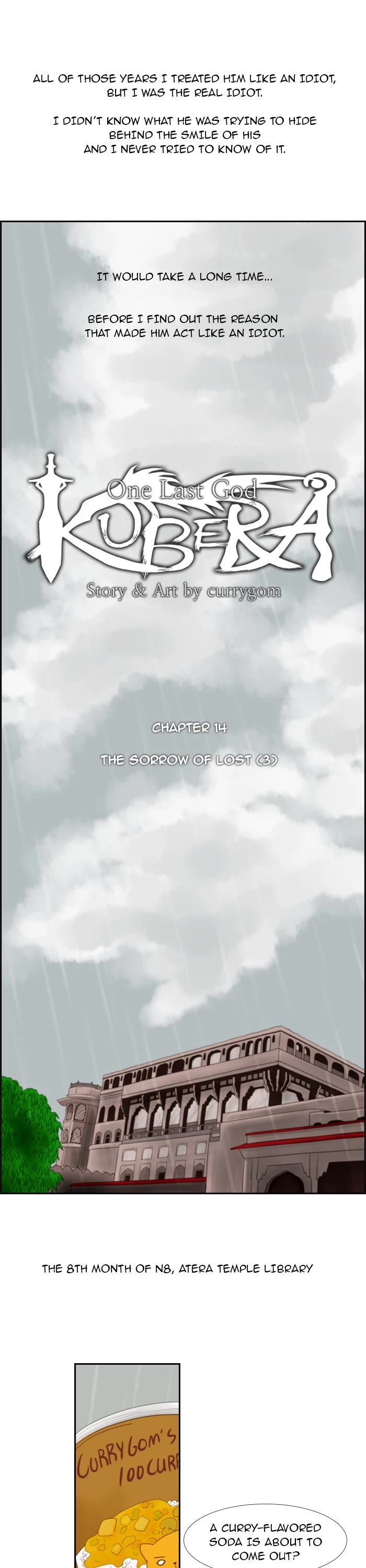 Kubera Chapter 14 page 1 - Chapter 14: Ep. 14 - The Sorrow of Lost (3)
