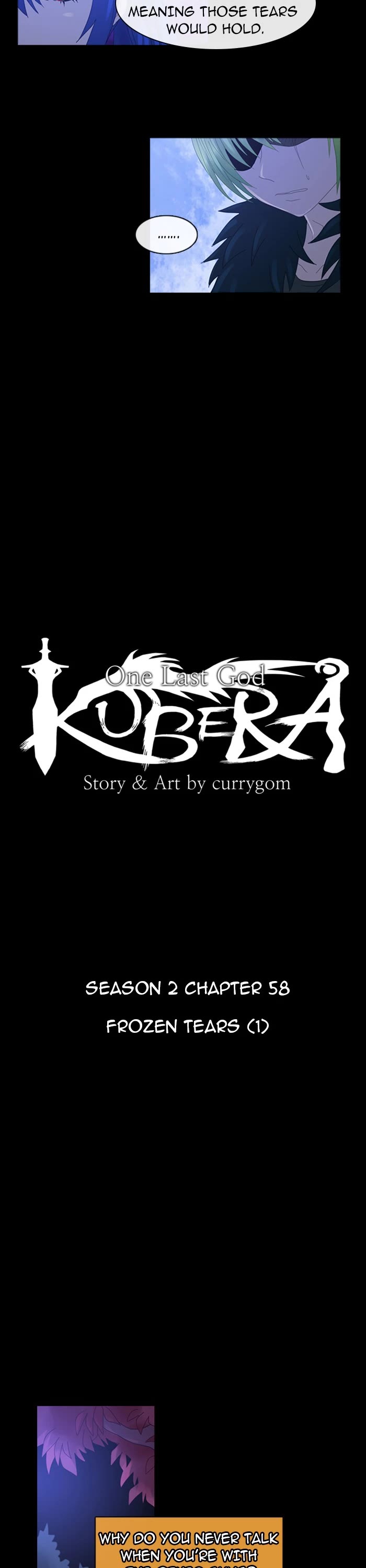 Kubera Chapter 159 page 3 - Chapter 159: [Season 2] Ep. 58 - Frozen Tears (1)