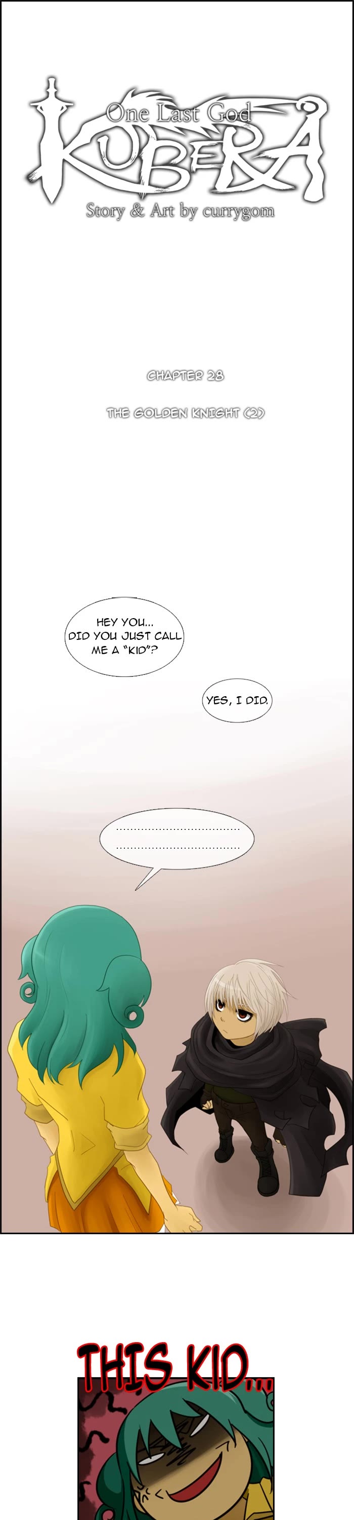 Kubera Chapter 28 page 1 - Chapter 28: Ep. 28 - The Golden Knight (2)