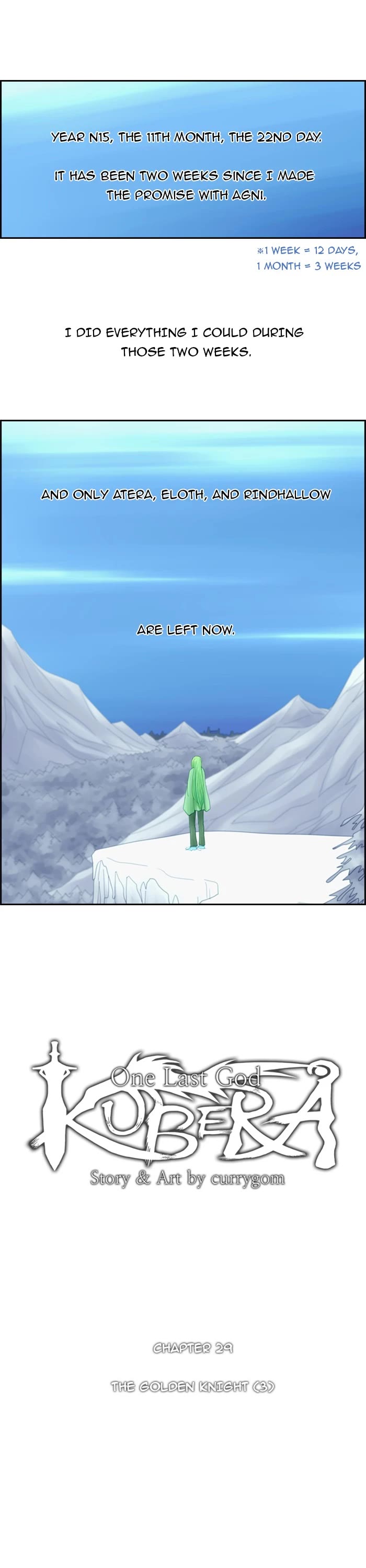 Kubera Chapter 29 page 1 - Chapter 29: Ep. 29 - The Golden Knight (3)