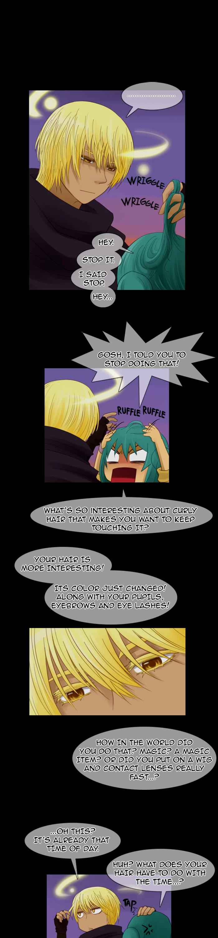 Kubera Chapter 34 page 1 - Chapter 34: Ep. 34 - The Golden Knight (8)