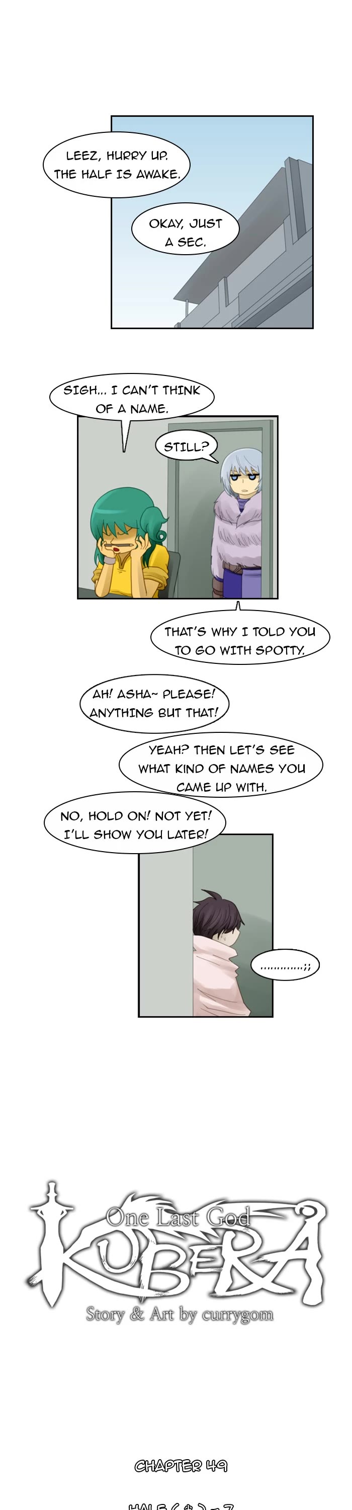 Kubera Chapter 49 page 1 - Chapter 49: Ep. 49 - Half (半) (7)