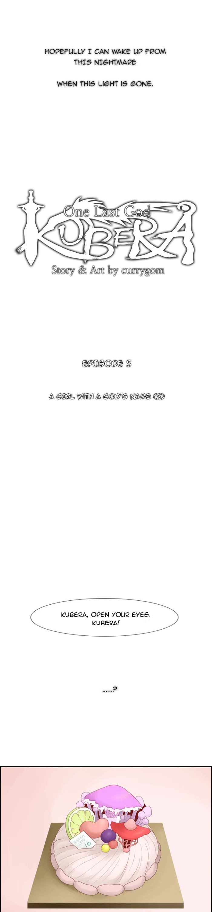 Kubera Chapter 5 page 1 - Chapter 5: Ep. 5 - A Girl With a God's Name (5)