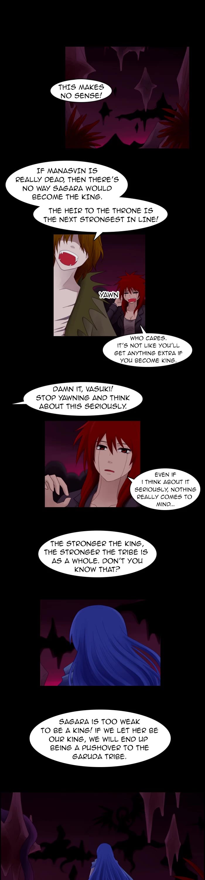 Kubera Chapter 55 page 1 - Chapter 55: Ep. 55 - The Wavering King (5)