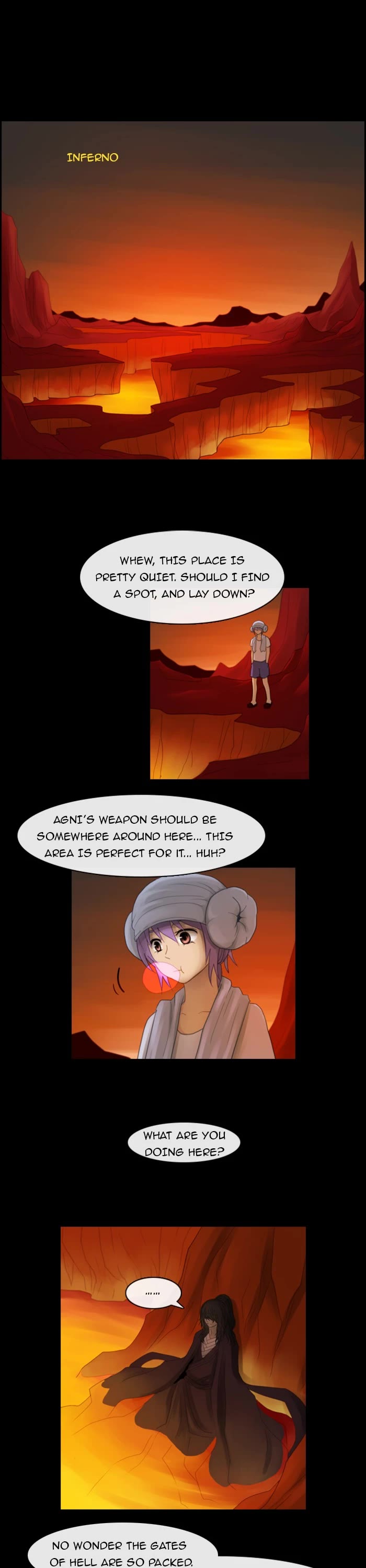 Kubera Chapter 80 page 1 - Chapter 80: Ep. 80 - The Night It Rained Fire (17)