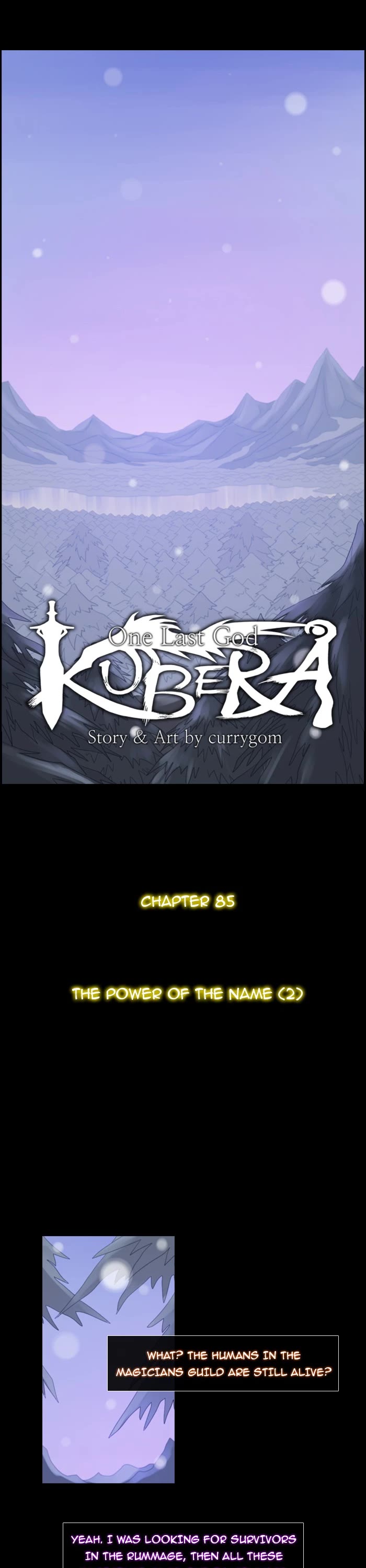 Kubera Chapter 85 page 1 - Chapter 85: Ep. 85 - Power of the Name (2)