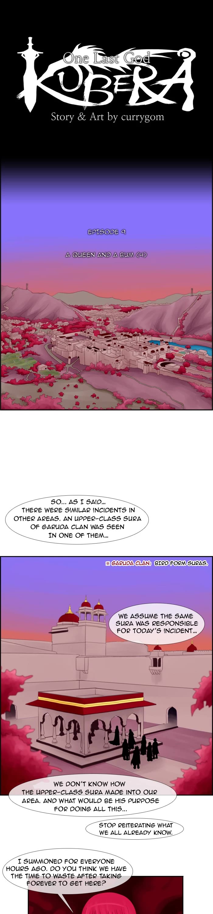 Kubera Chapter 9 page 1 - Chapter 9: Ep. 9 - A Queen and a Bum (4)