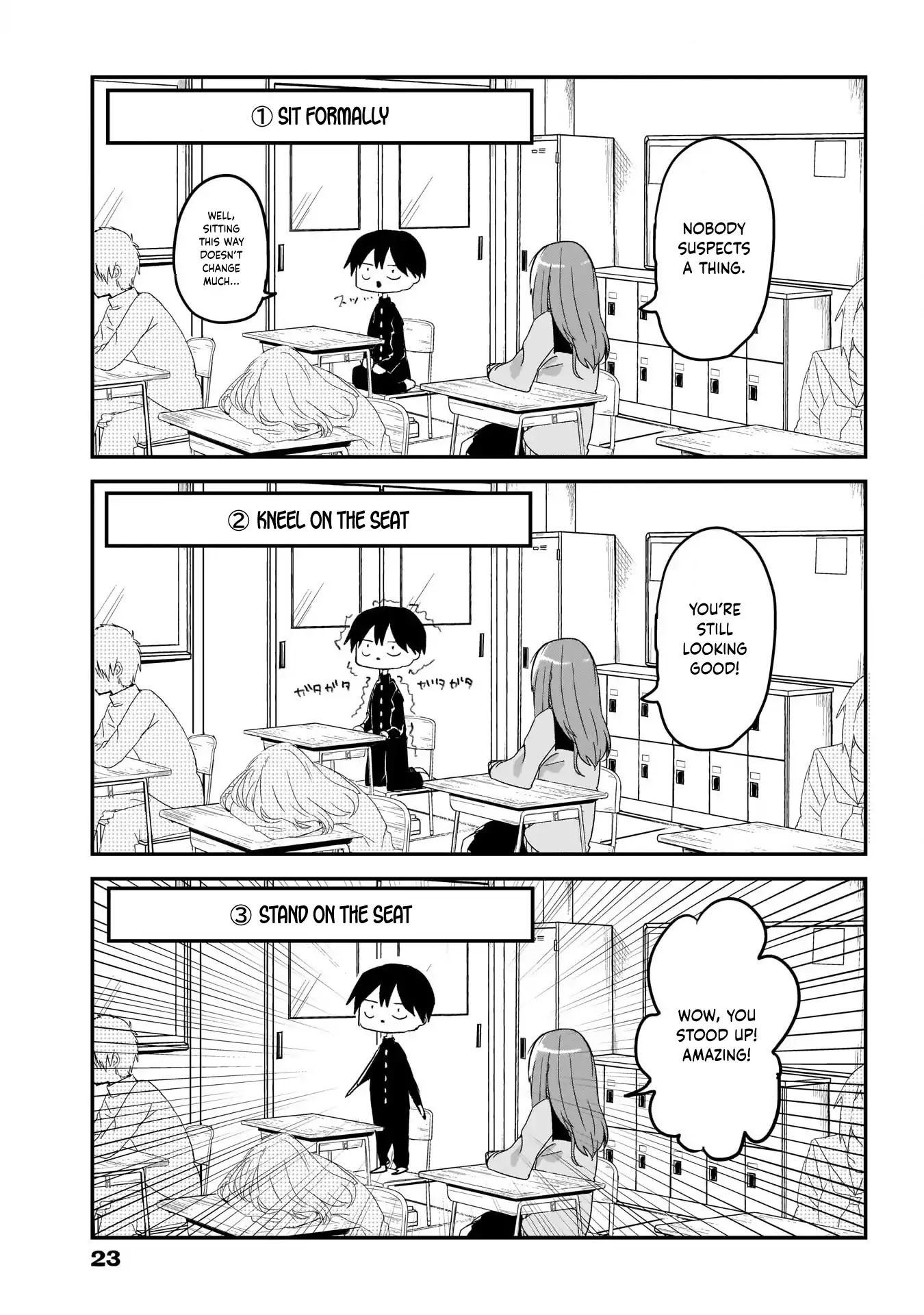 Kubo-san Doesn't Leave Me Be (a Mob) Chapter 1 page 11 - Chapter 1: Heroine Girl and Background Boy
