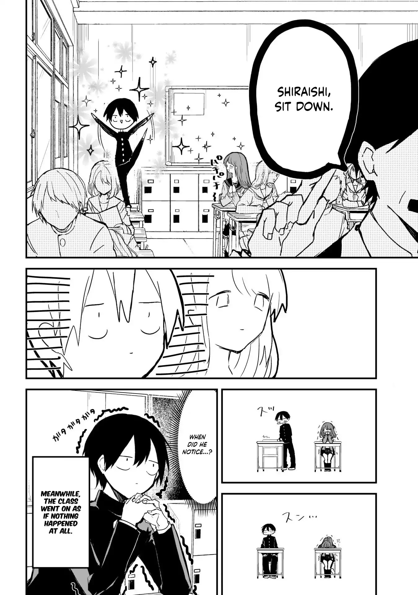 Kubo-san Doesn't Leave Me Be (a Mob) Chapter 1 page 12 - Chapter 1: Heroine Girl and Background Boy