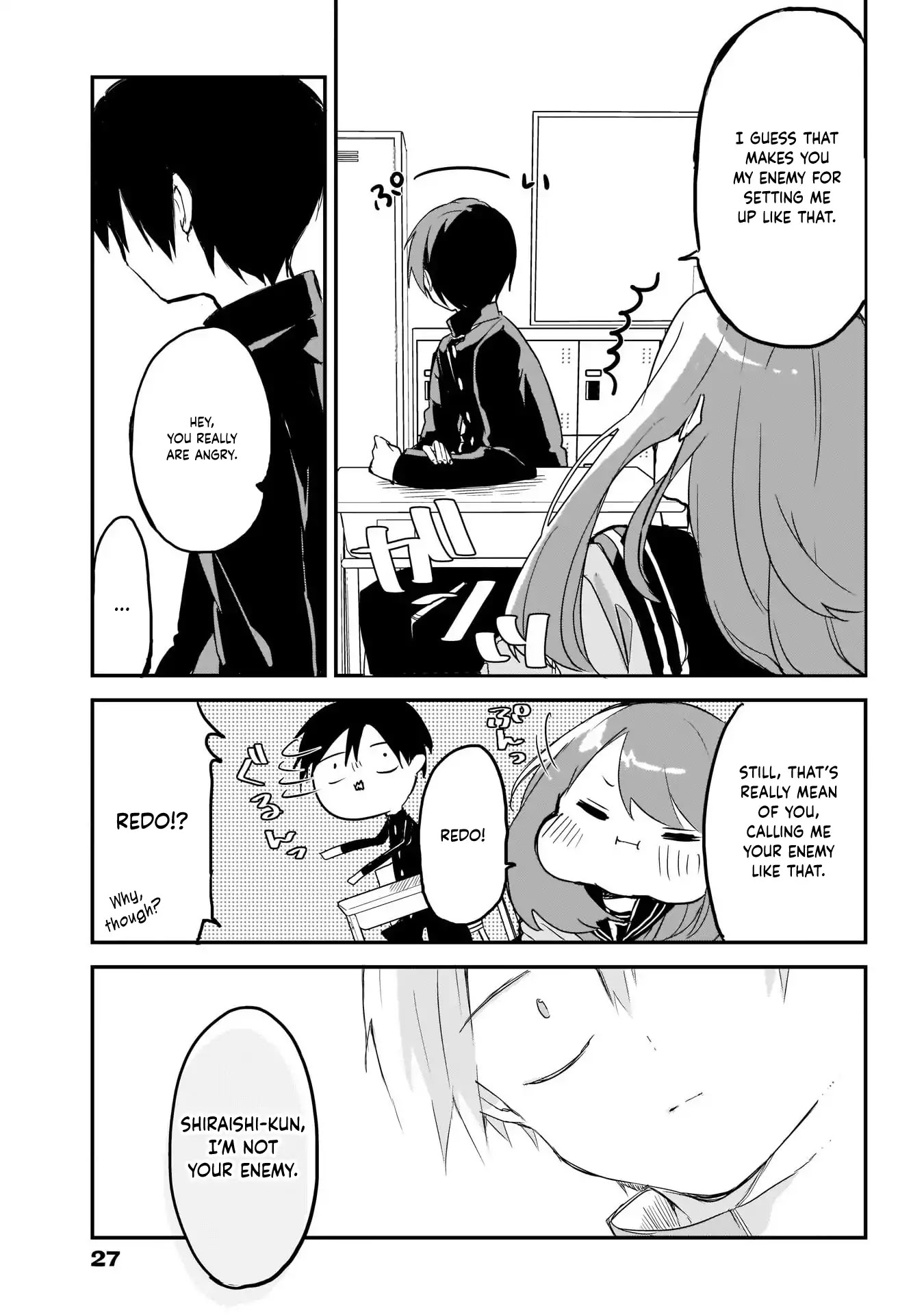 Kubo-san Doesn't Leave Me Be (a Mob) Chapter 1 page 15 - Chapter 1: Heroine Girl and Background Boy
