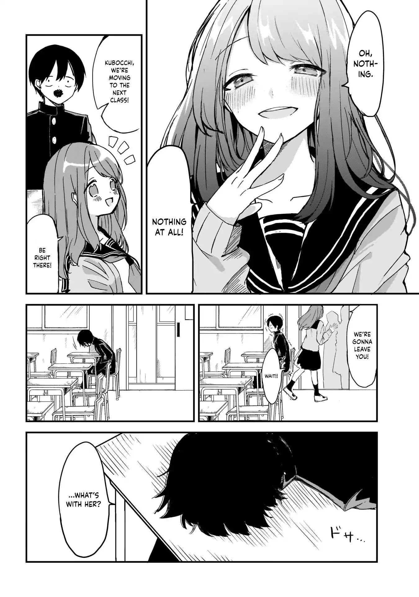 Kubo-san Doesn't Leave Me Be (a Mob) Chapter 1 page 18 - Chapter 1: Heroine Girl and Background Boy