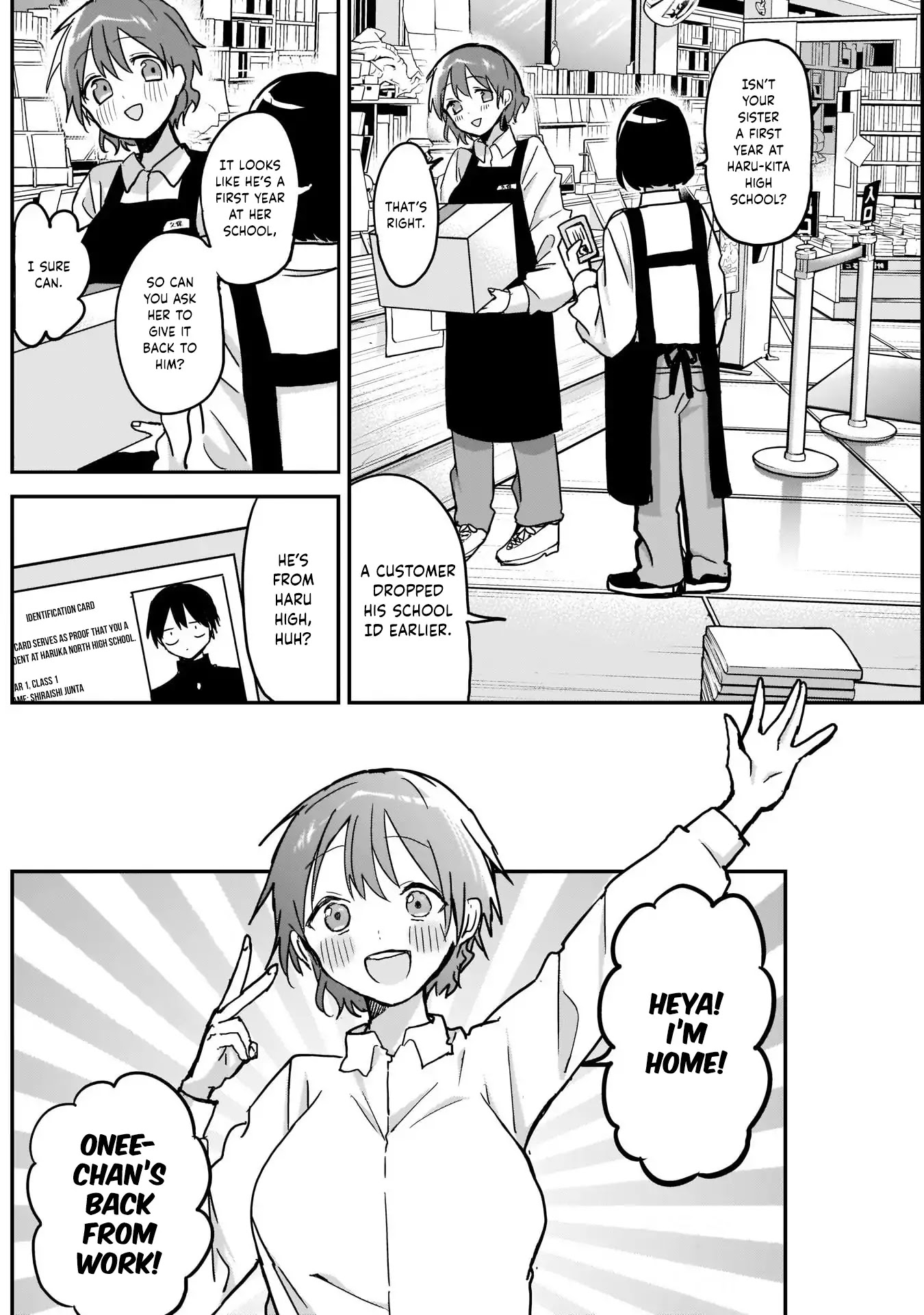 Kubo-san Doesn't Leave Me Be (a Mob) Chapter 10 page 10 - Chapter 10: Bookstore and Breasts