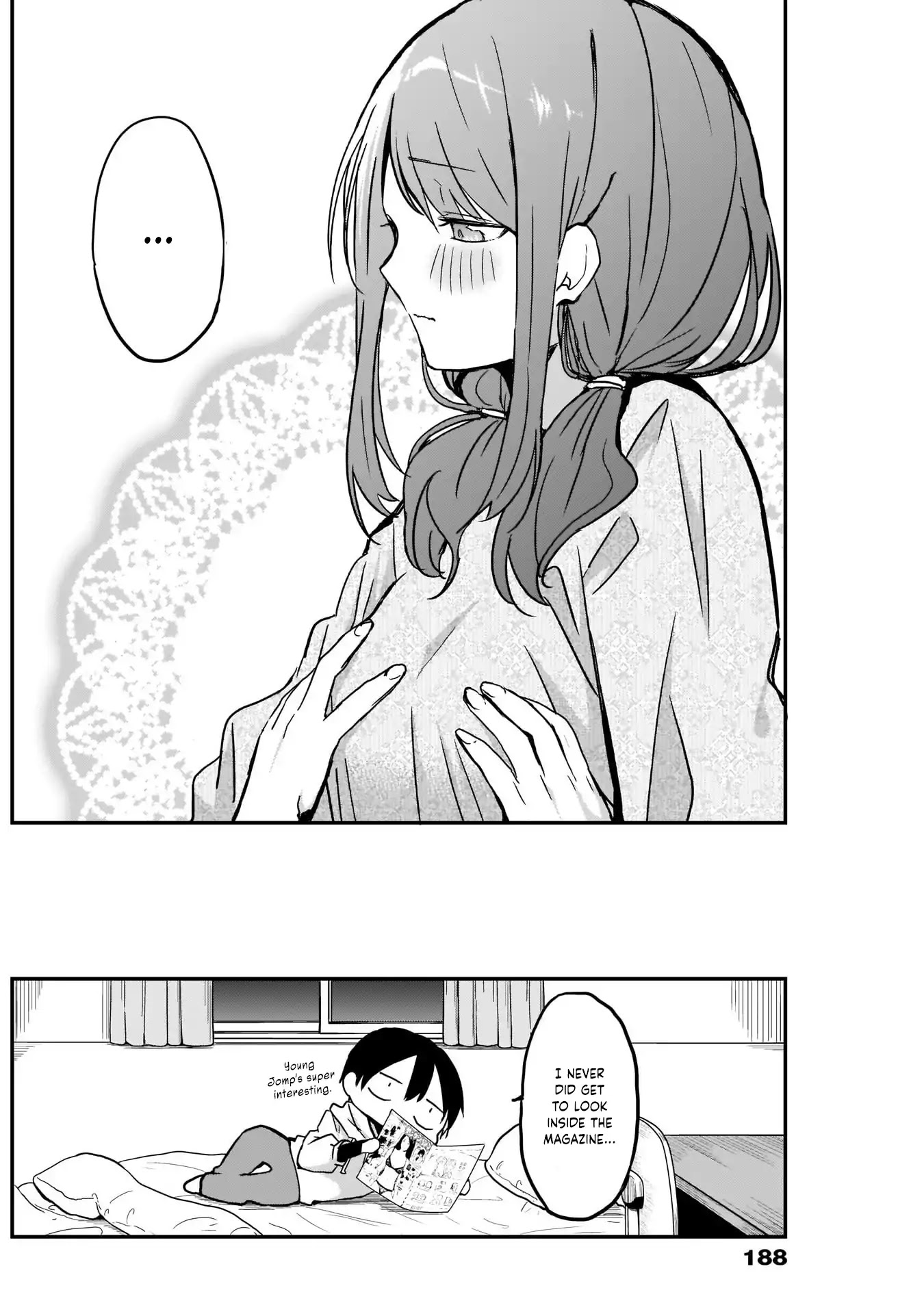 Kubo-san Doesn't Leave Me Be (a Mob) Chapter 10 page 12 - Chapter 10: Bookstore and Breasts