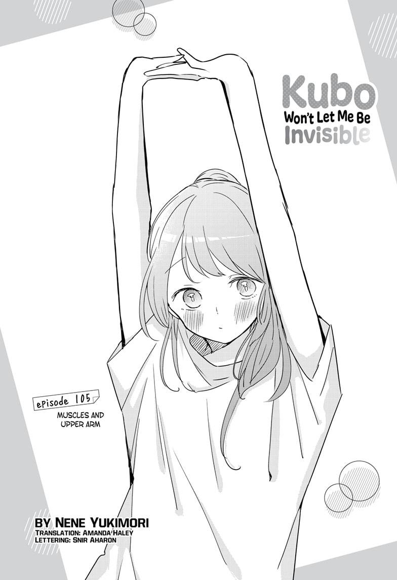 Kubo-san Doesn't Leave Me Be (a Mob) Chapter 105 page 1 - Chapter 105
