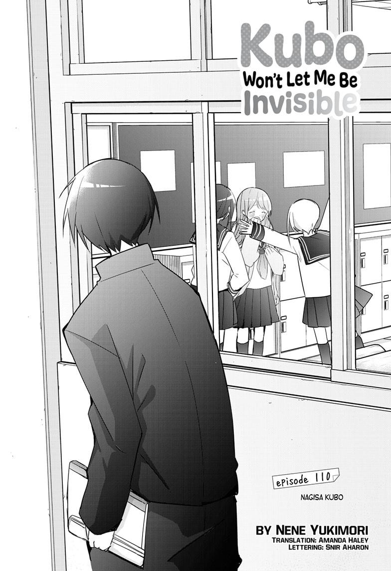Kubo-san Doesn't Leave Me Be (a Mob) Chapter 110 page 1 - Chapter 110