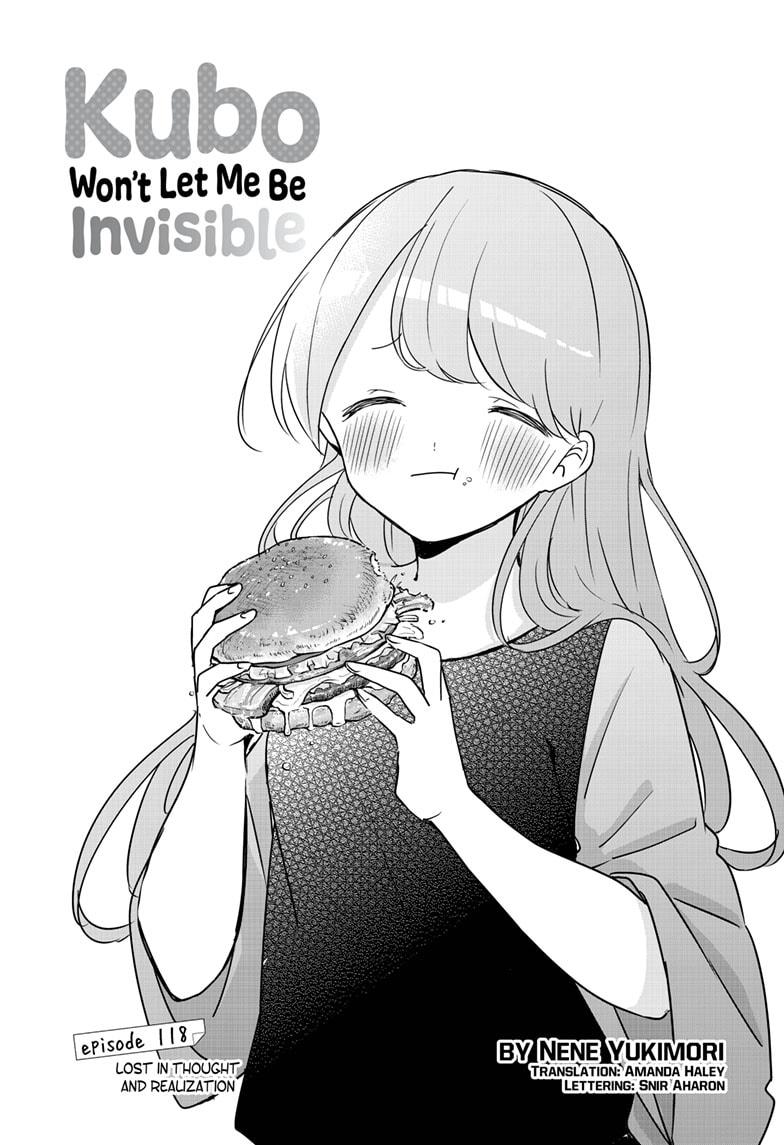 Kubo-san Doesn't Leave Me Be (a Mob) Chapter 118 page 1 - Chapter 118