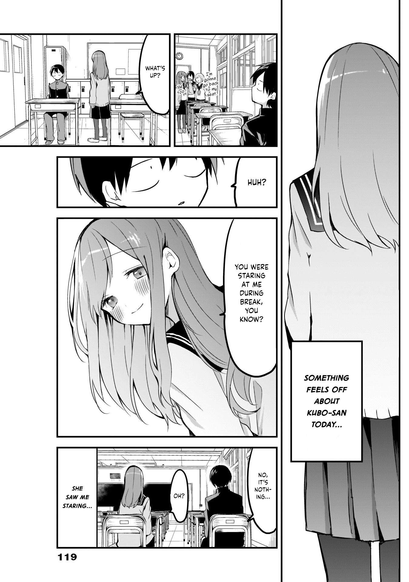 Kubo-san Doesn't Leave Me Be (a Mob) Chapter 12 page 3 - Chapter 12: Socks and Strangeness